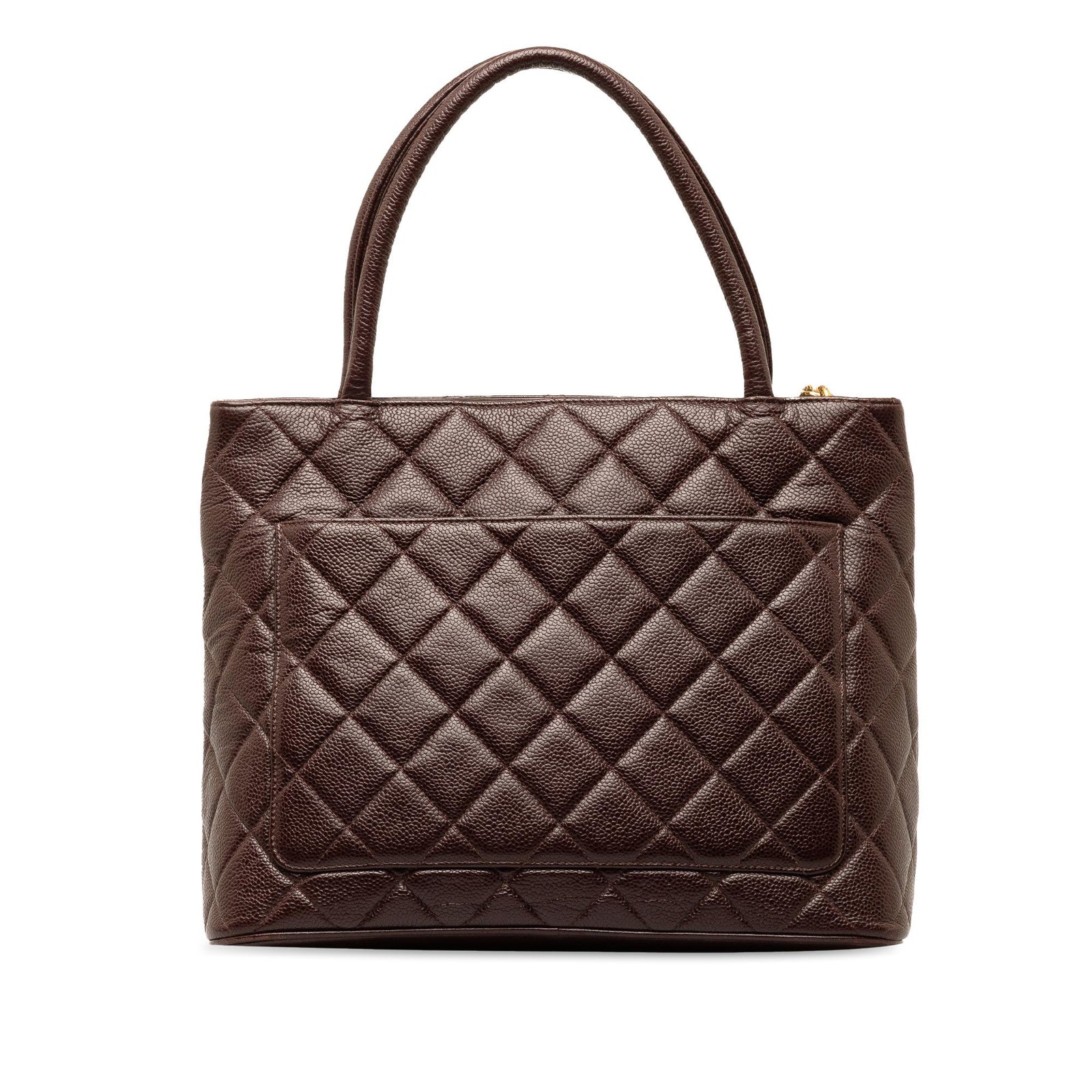 Chanel Caviar Medallion Tote SHG UvsxwP LuxeDH