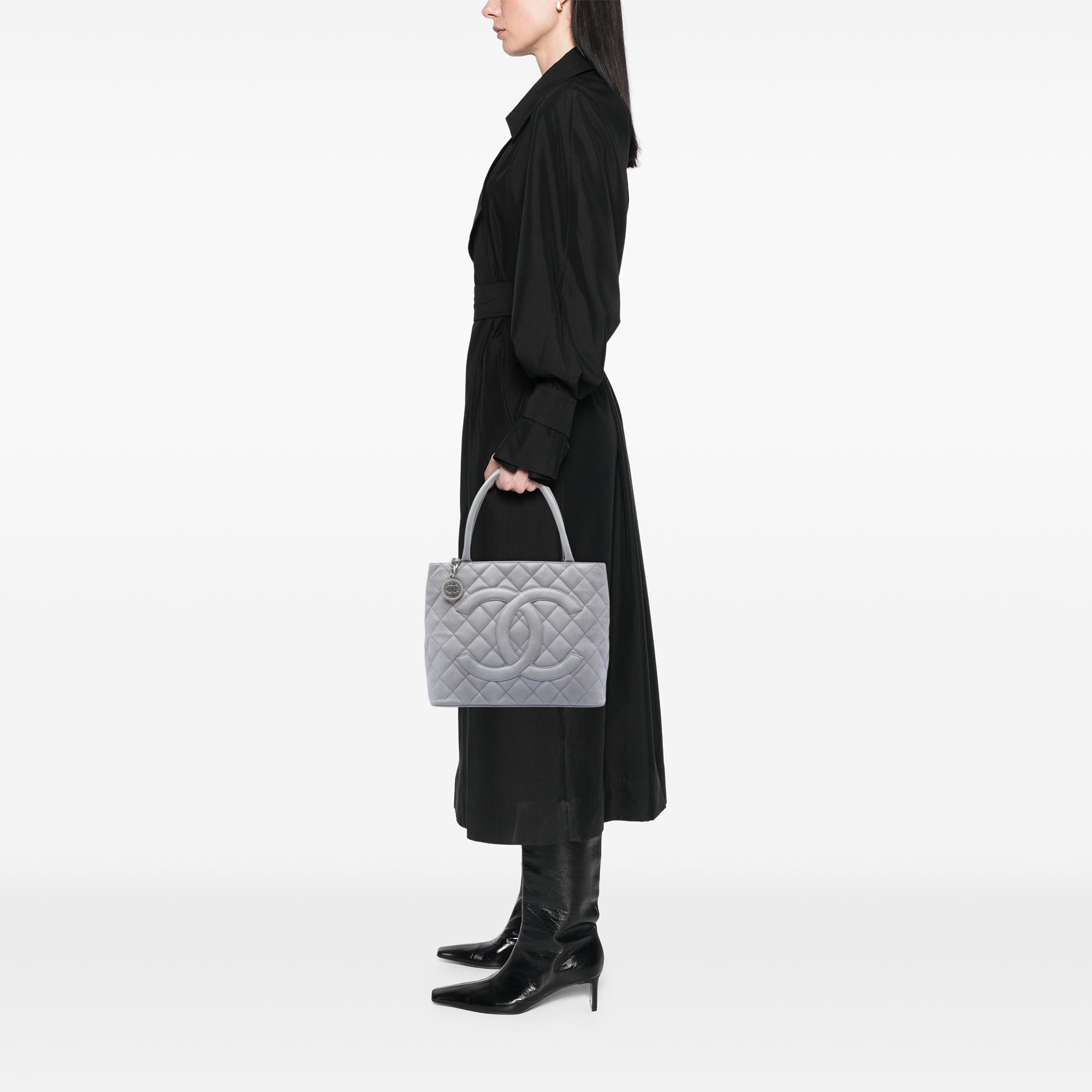 Chanel Caviar Medallion Tote
