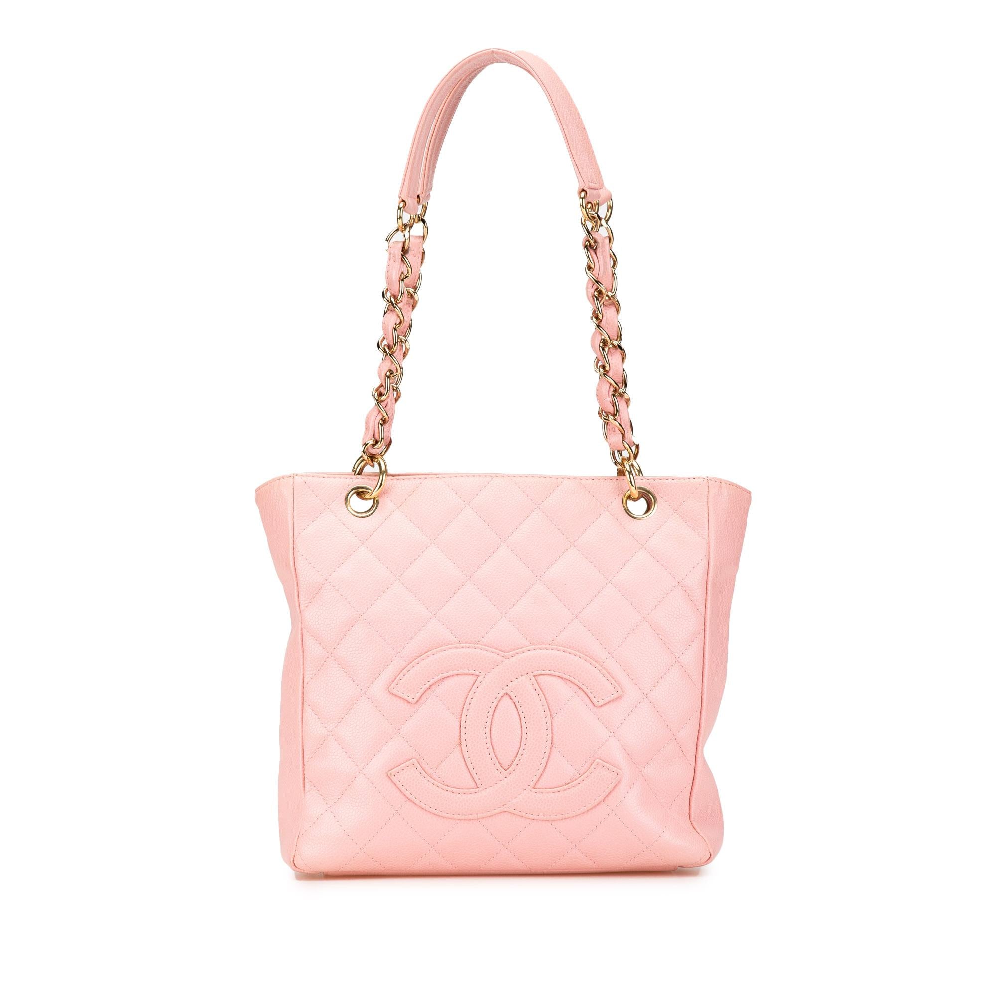 Chanel Caviar Petite Shopping Tote