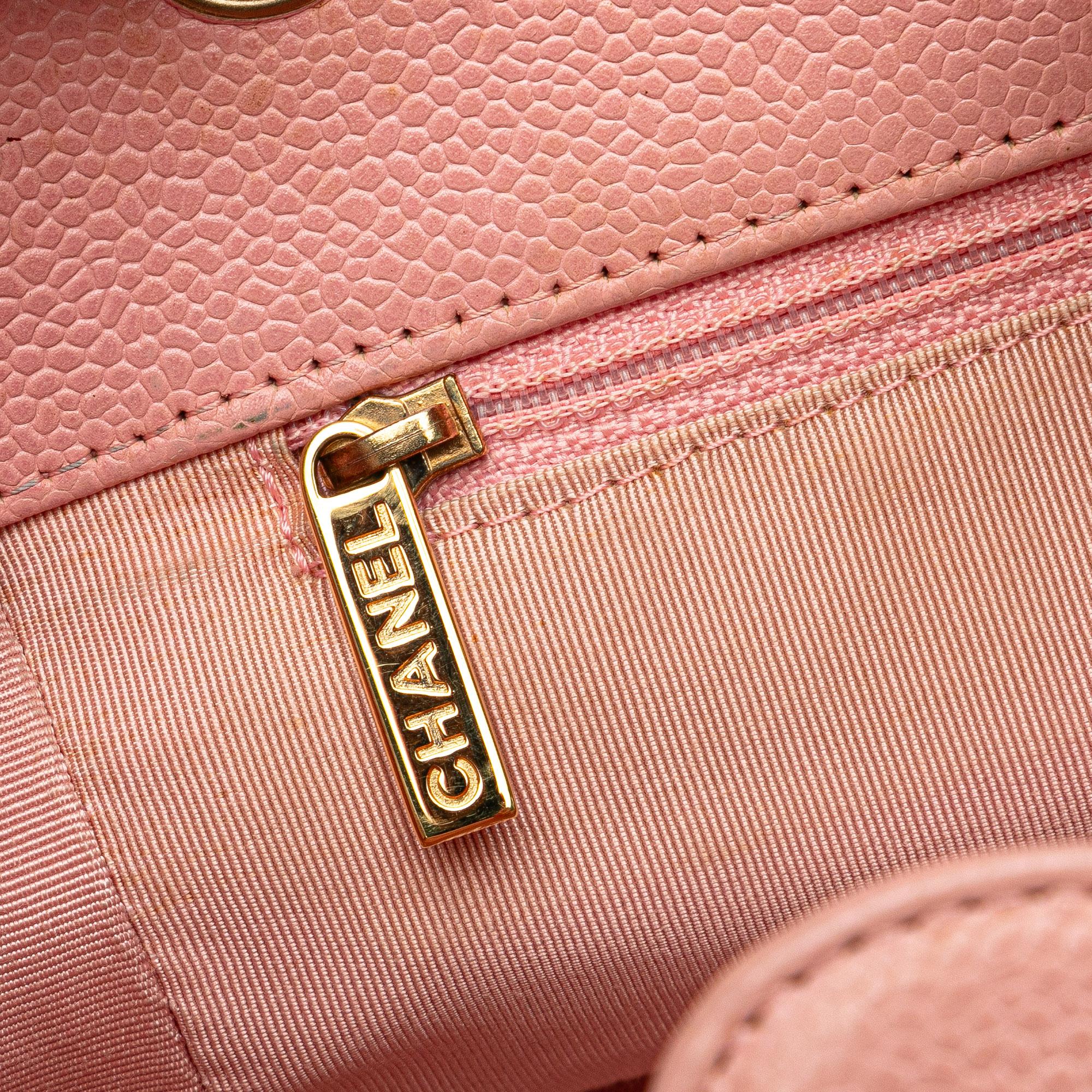 Chanel Caviar Petite Shopping Tote