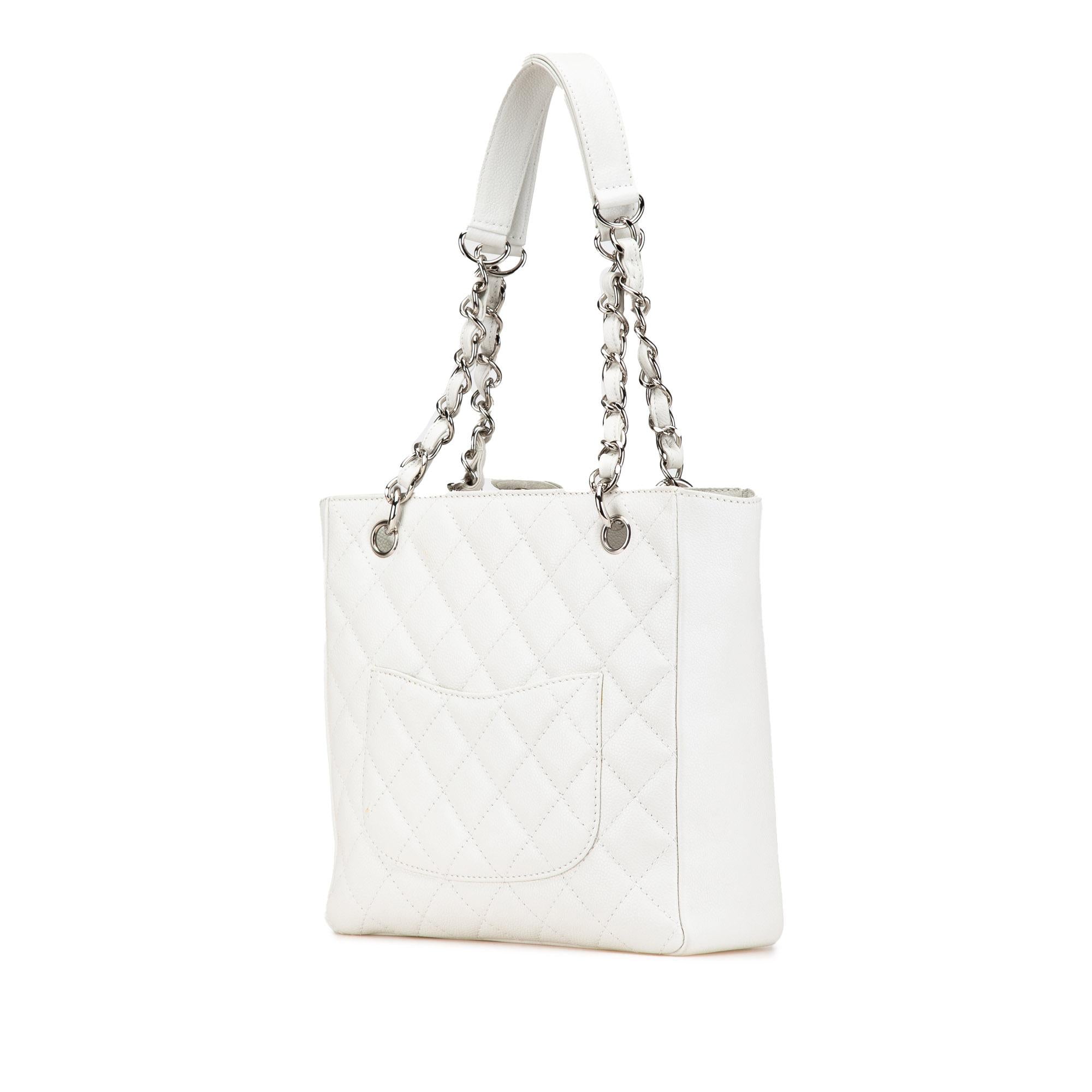 Chanel Caviar Petite Shopping Tote
