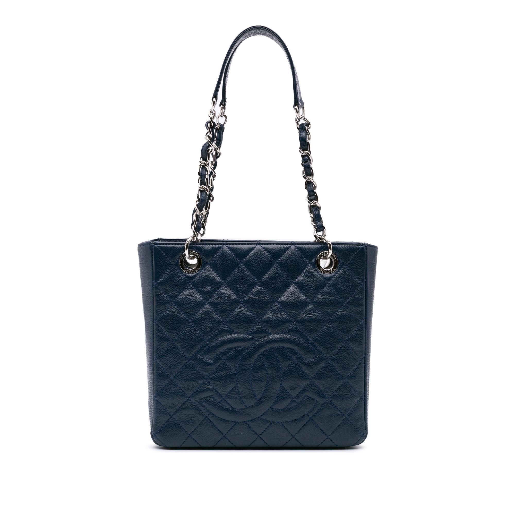 Chanel Caviar Petite Shopping Tote