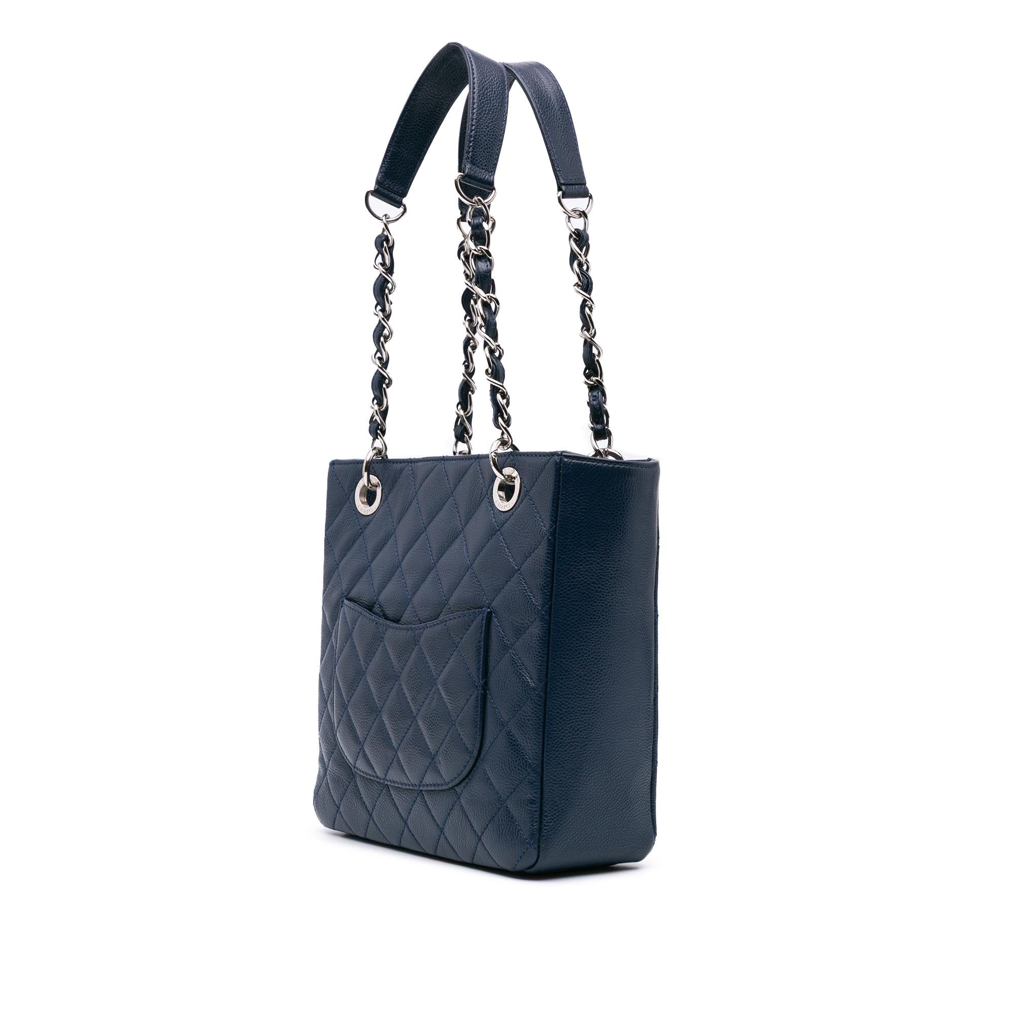 Chanel Caviar Petite Shopping Tote