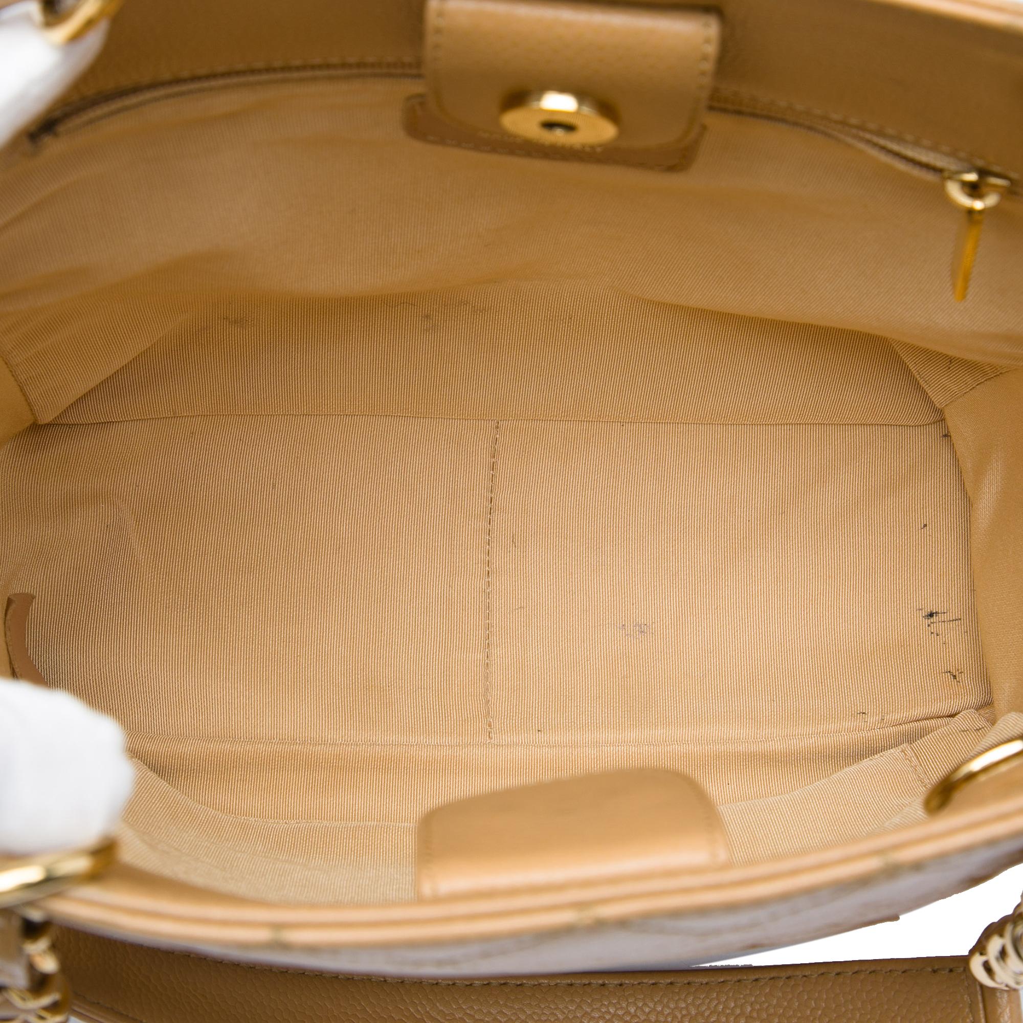 Chanel Caviar Petite Shopping Tote