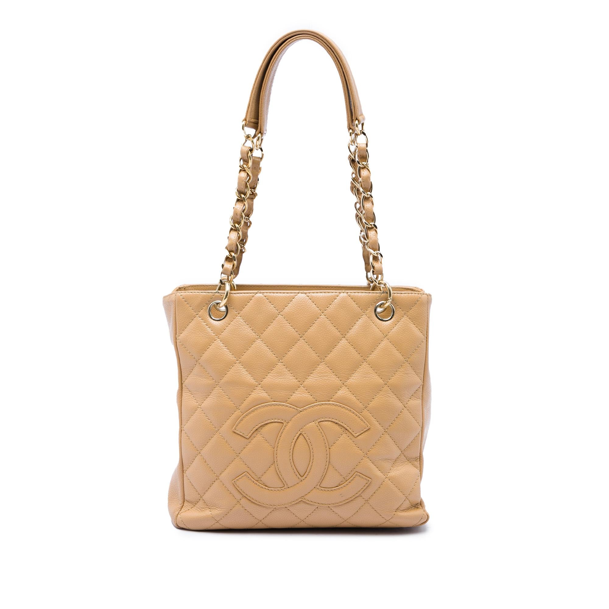 Chanel Caviar Petite Shopping Tote