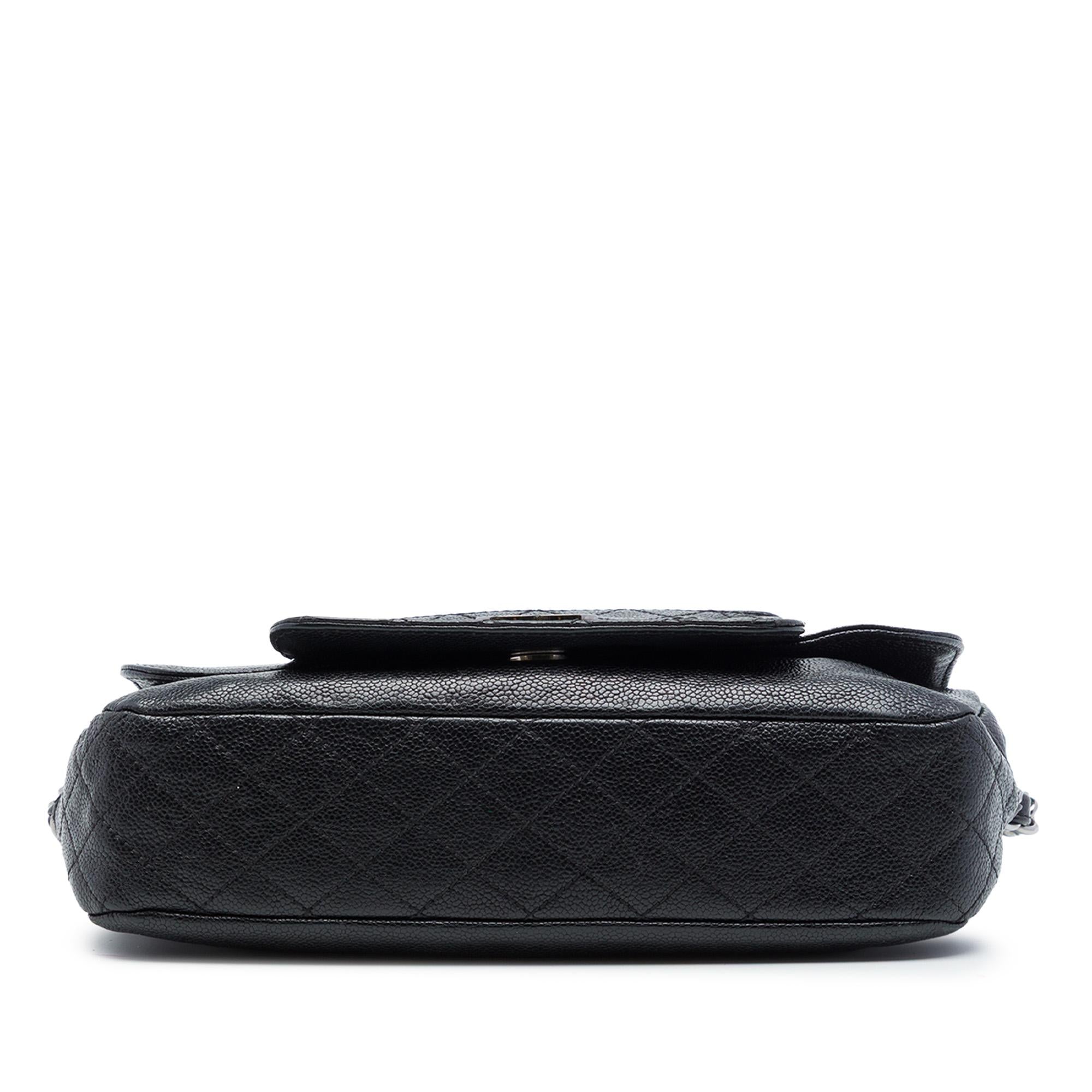 Chanel Caviar Pocket In The City Single Flap