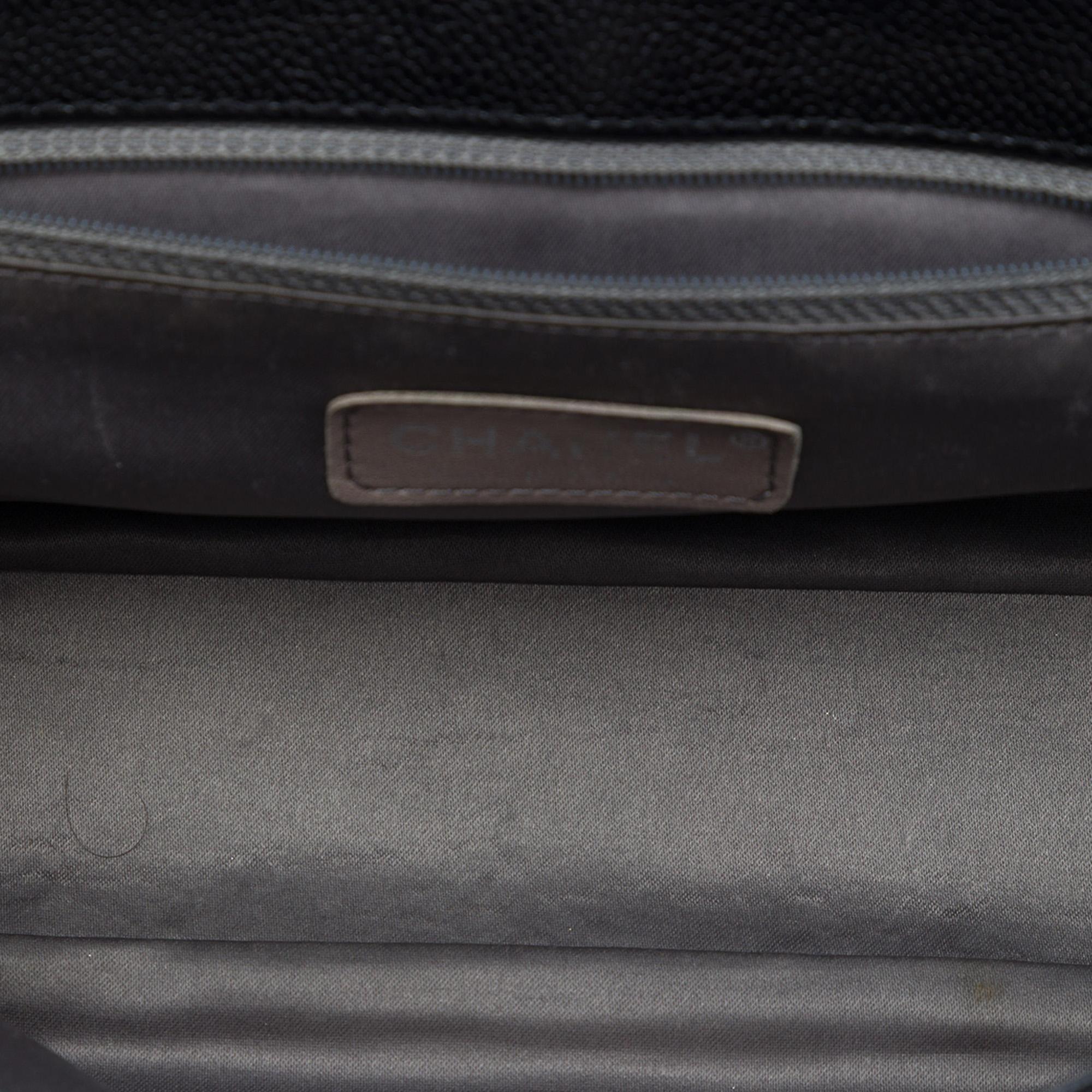 Chanel Caviar Pocket In The City Single Flap