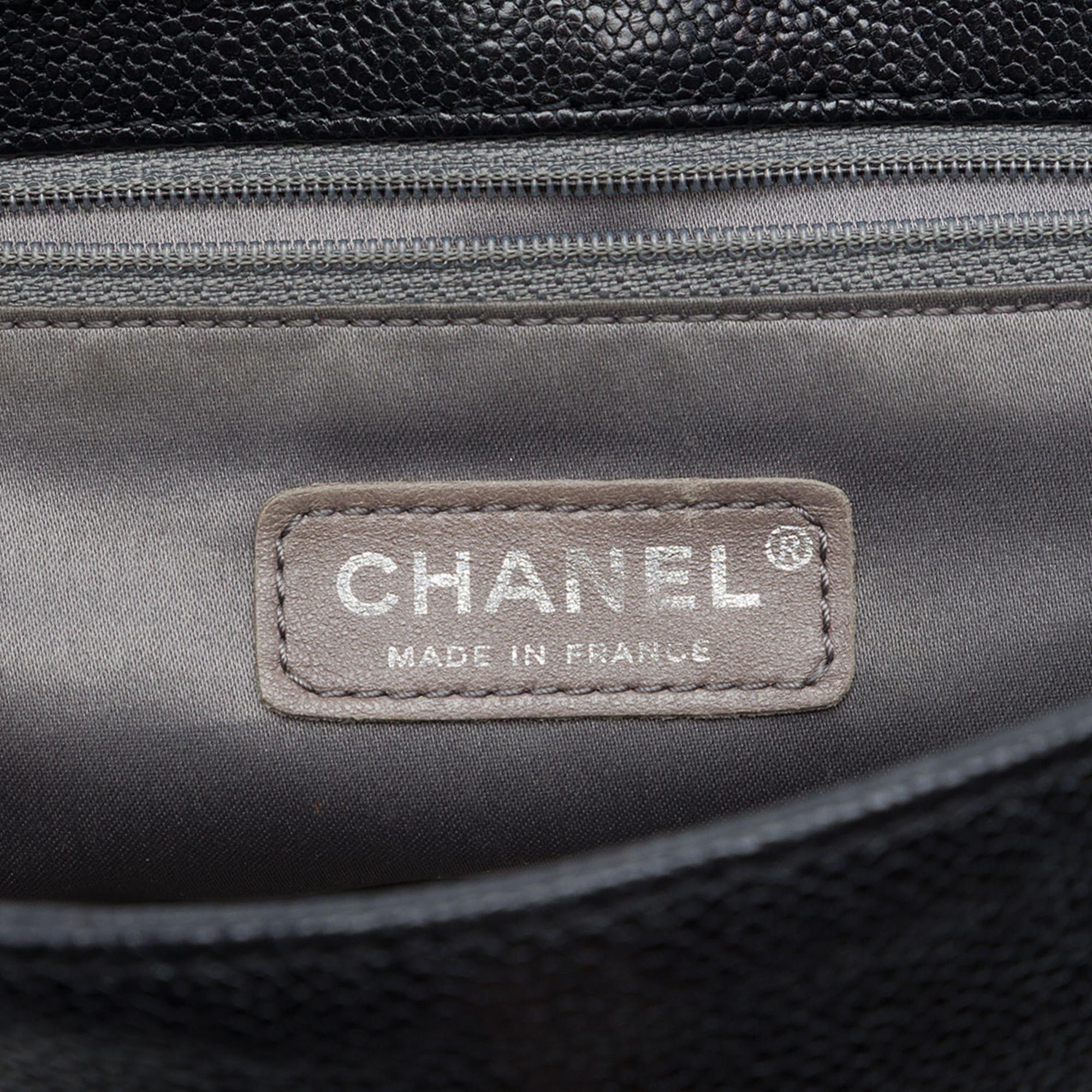 Chanel Caviar Pocket In The City Single Flap