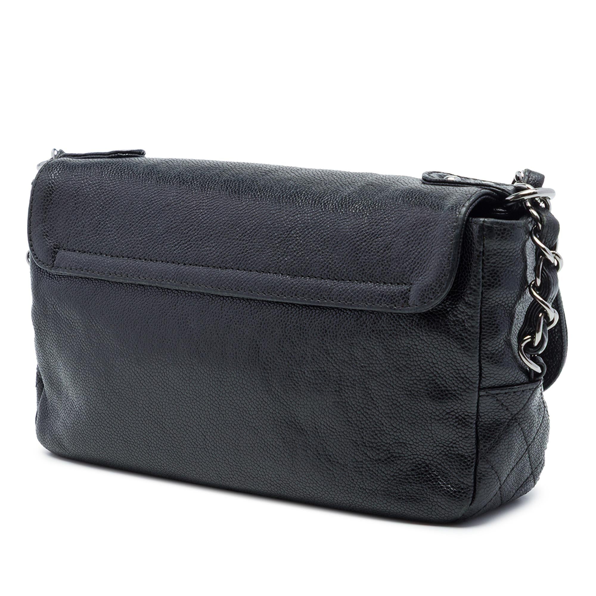 Chanel Caviar Pocket In The City Single Flap