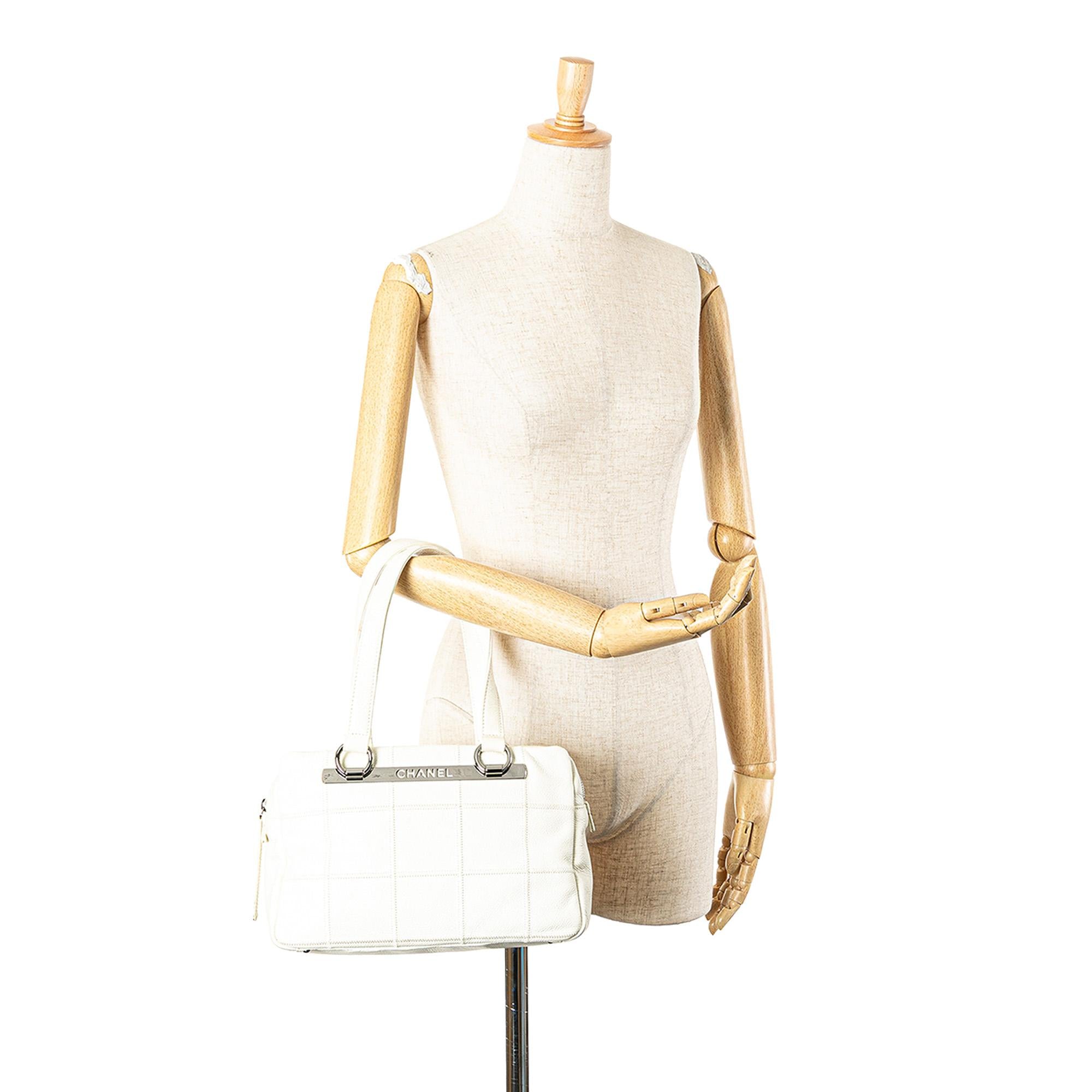 Chanel Caviar Square Stitch Shoulder Bag