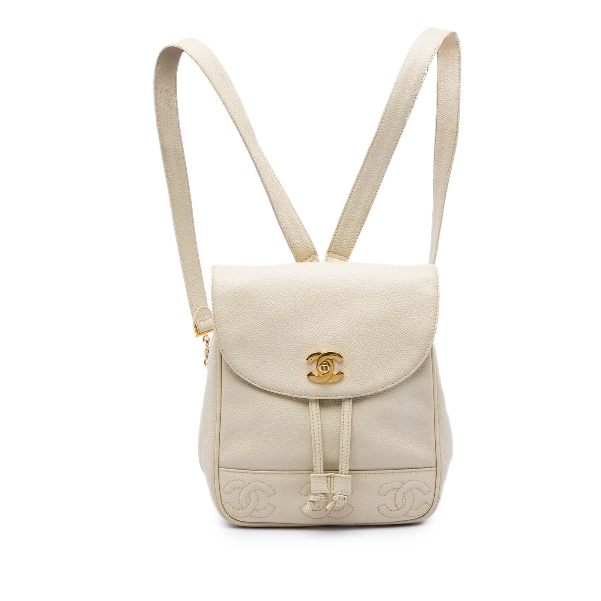 Chanel Caviar Triple CC Backpack
