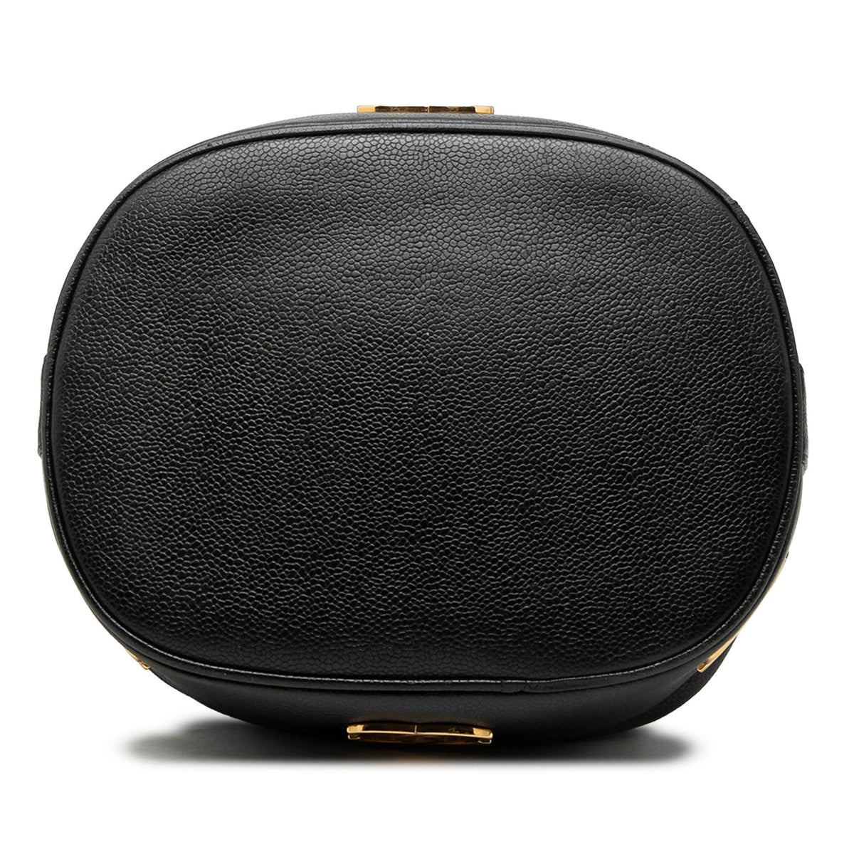 Chanel Caviar Triple CC Drawstring Bucket Bag