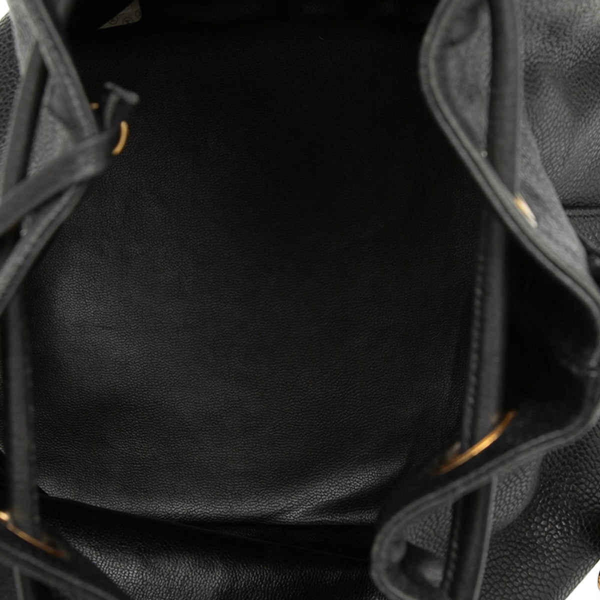 Chanel Caviar Triple CC Drawstring Bucket Bag