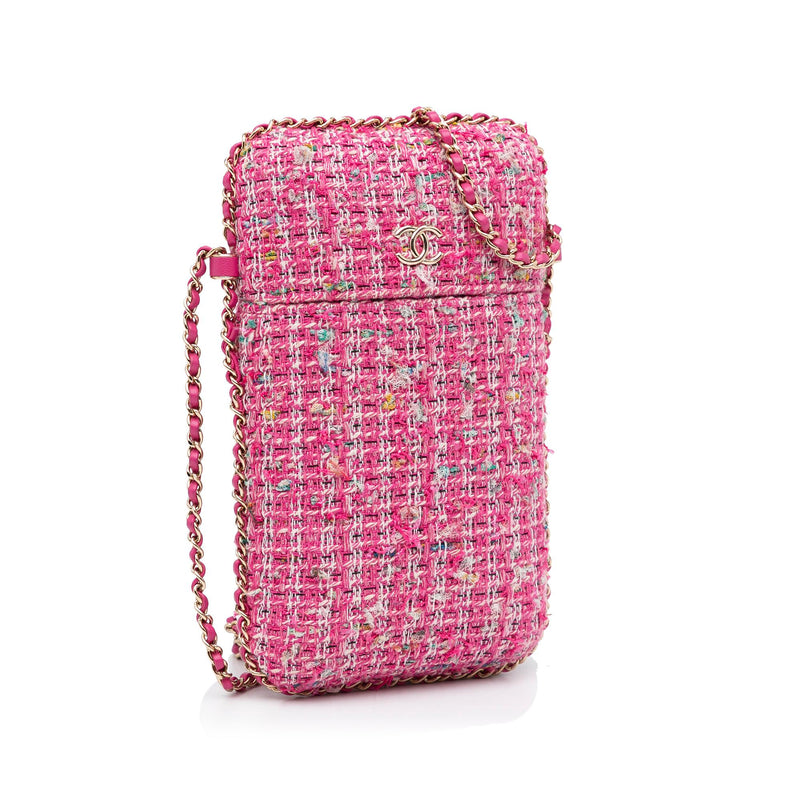 Chanel Chain Around Phone Holder Crossbody Bag (SHG-6HzZJ6) – LuxeDH
