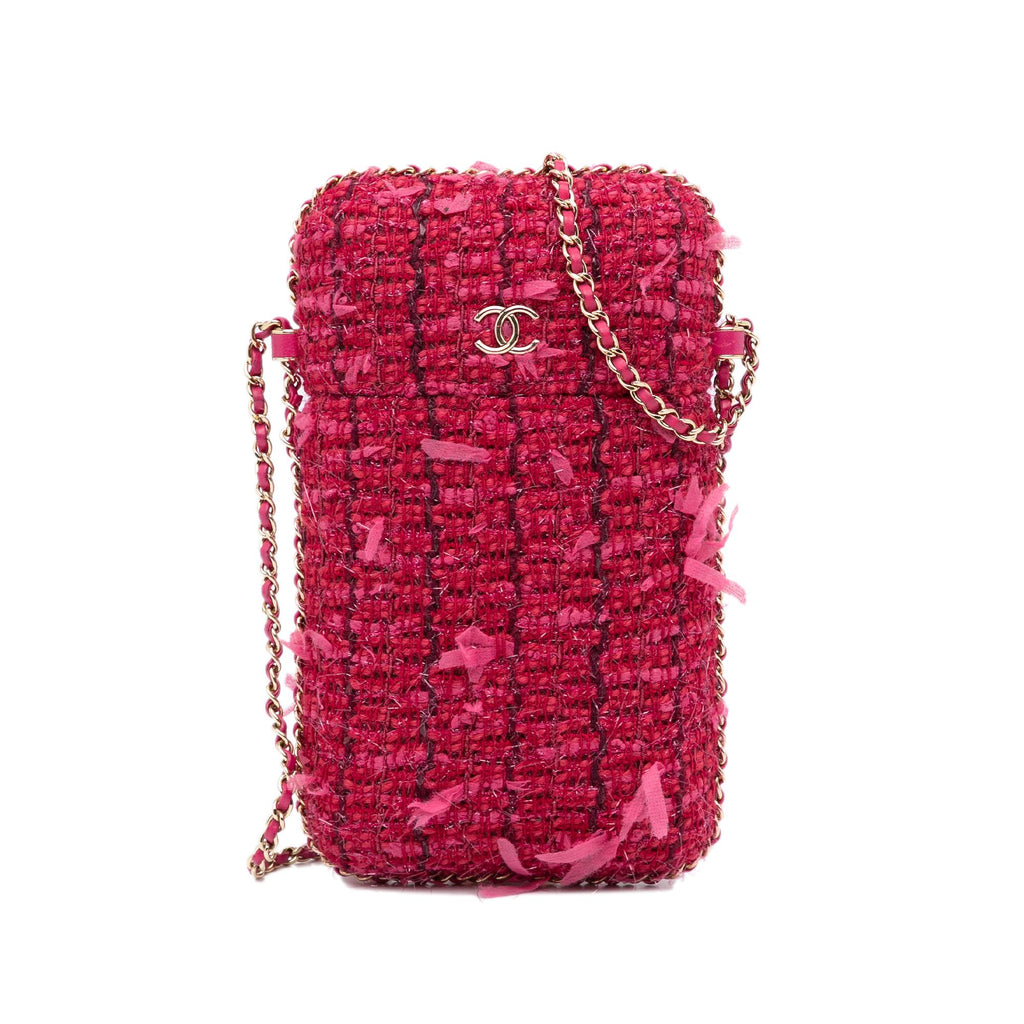 Chanel Chain Around Phone Holder Crossbody Bag (SHG-AIYeod)