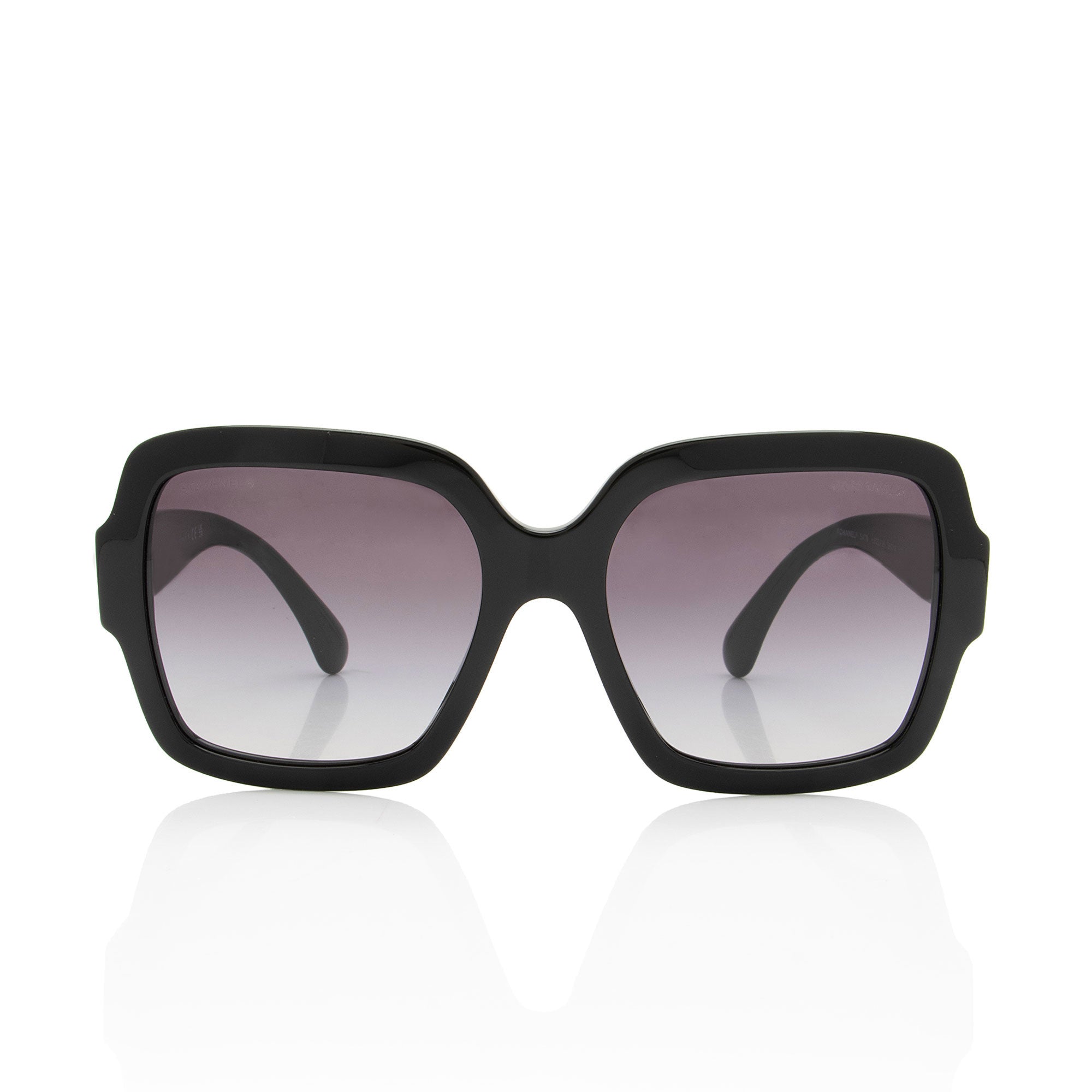Chanel Charms Pearl Square Sunglasses