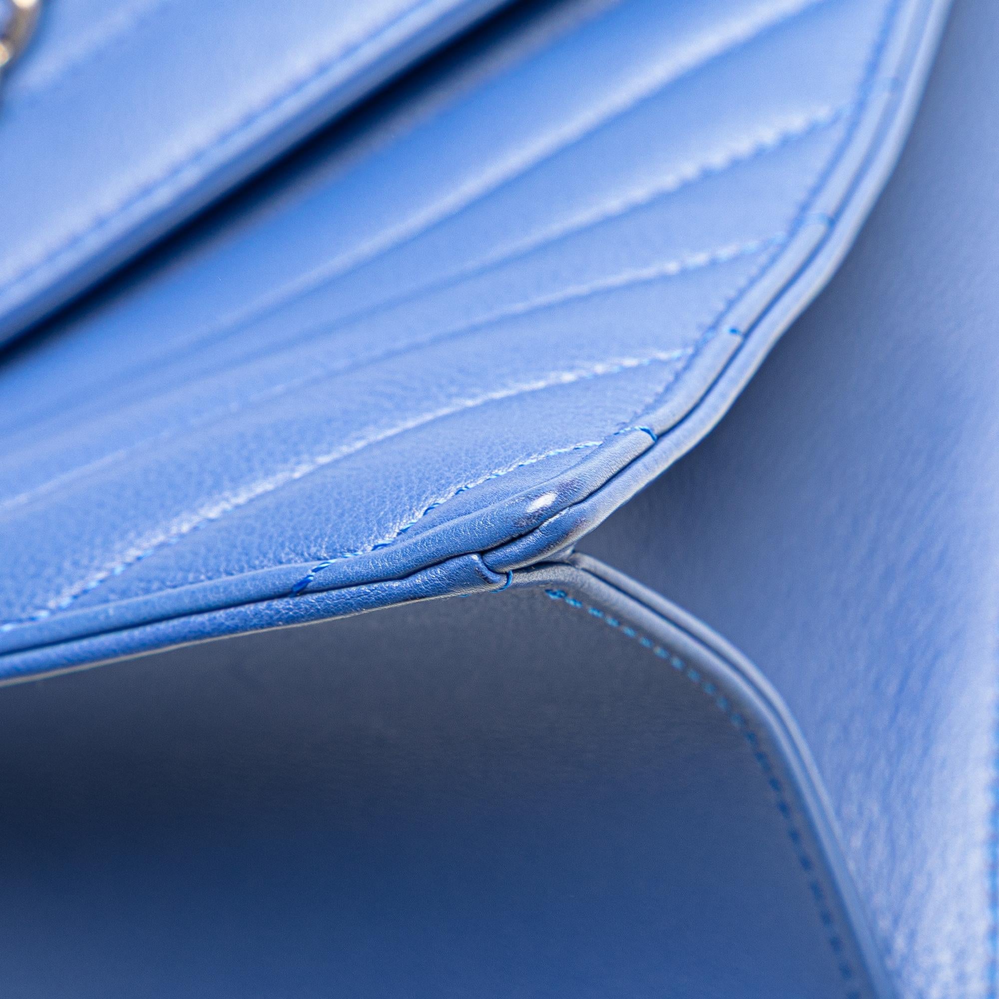 Chanel Chevron Calfskin Coco Envelope Shoulder Bag