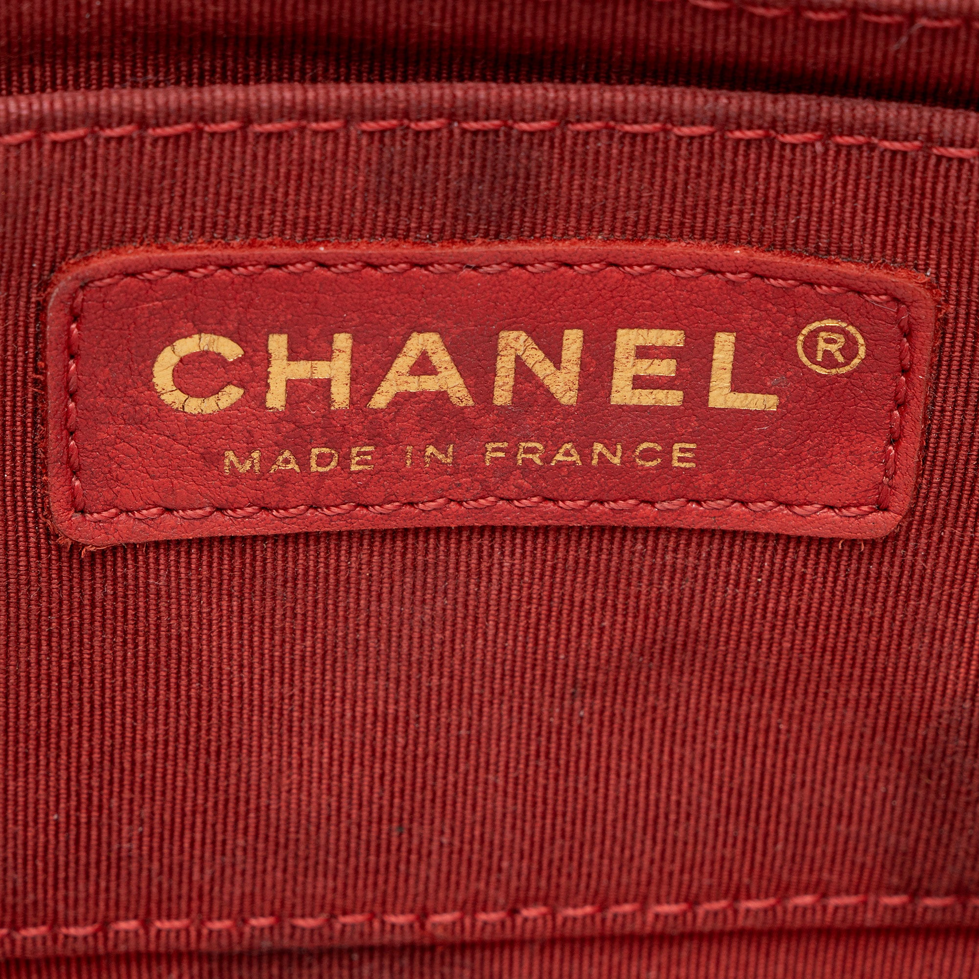 Chanel Chevron Calfskin Statement Mini Flap Bag