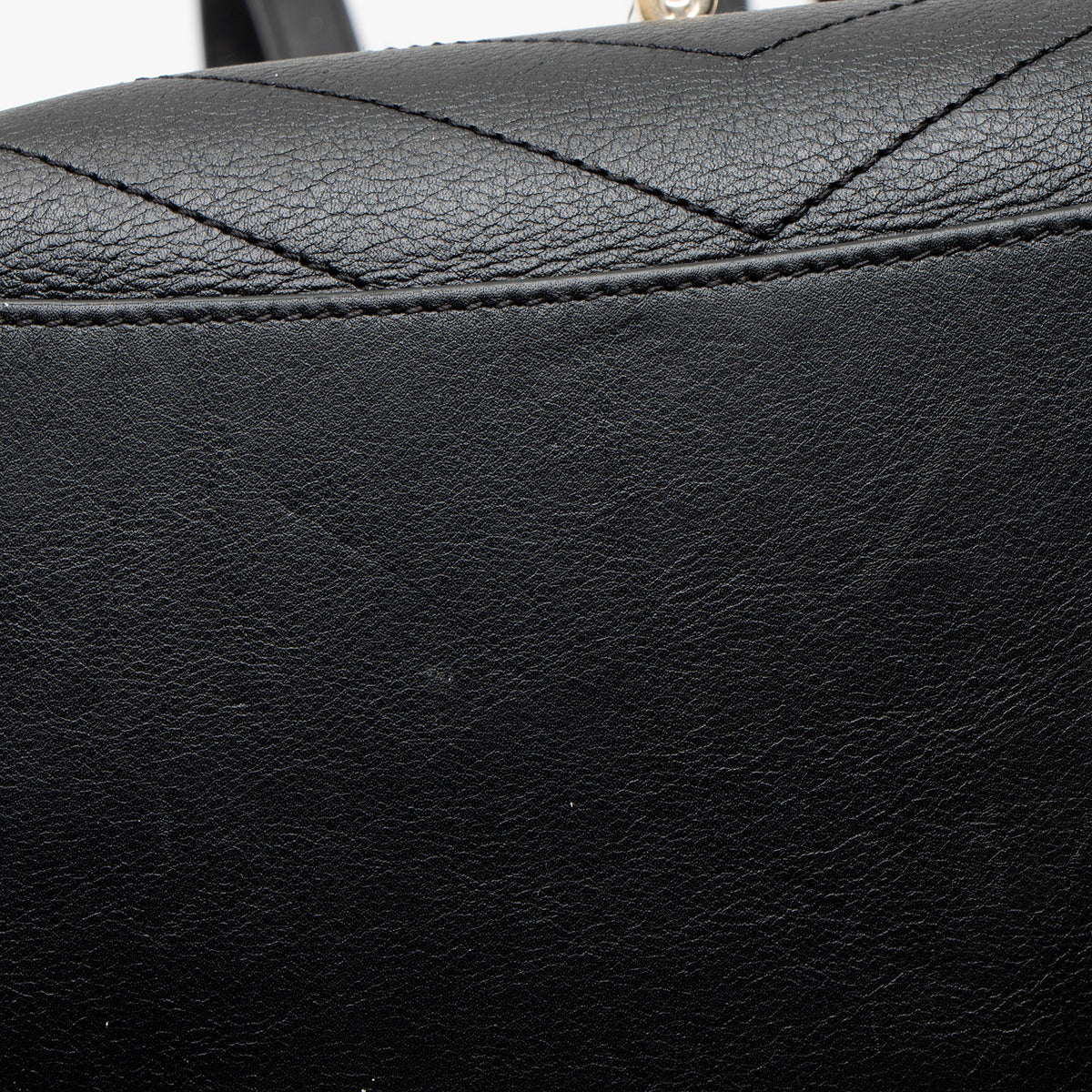Chanel Chevron Grained Calfskin CC Backpack