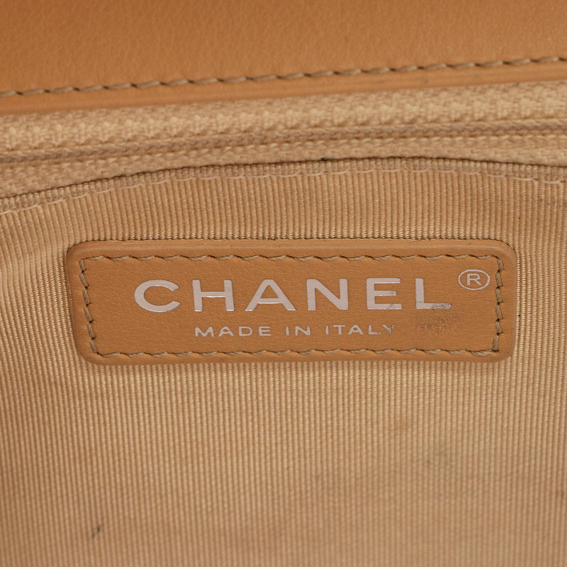 Chanel Chevron Lambskin New Medium Boy Bag (SHF-TUOid1)