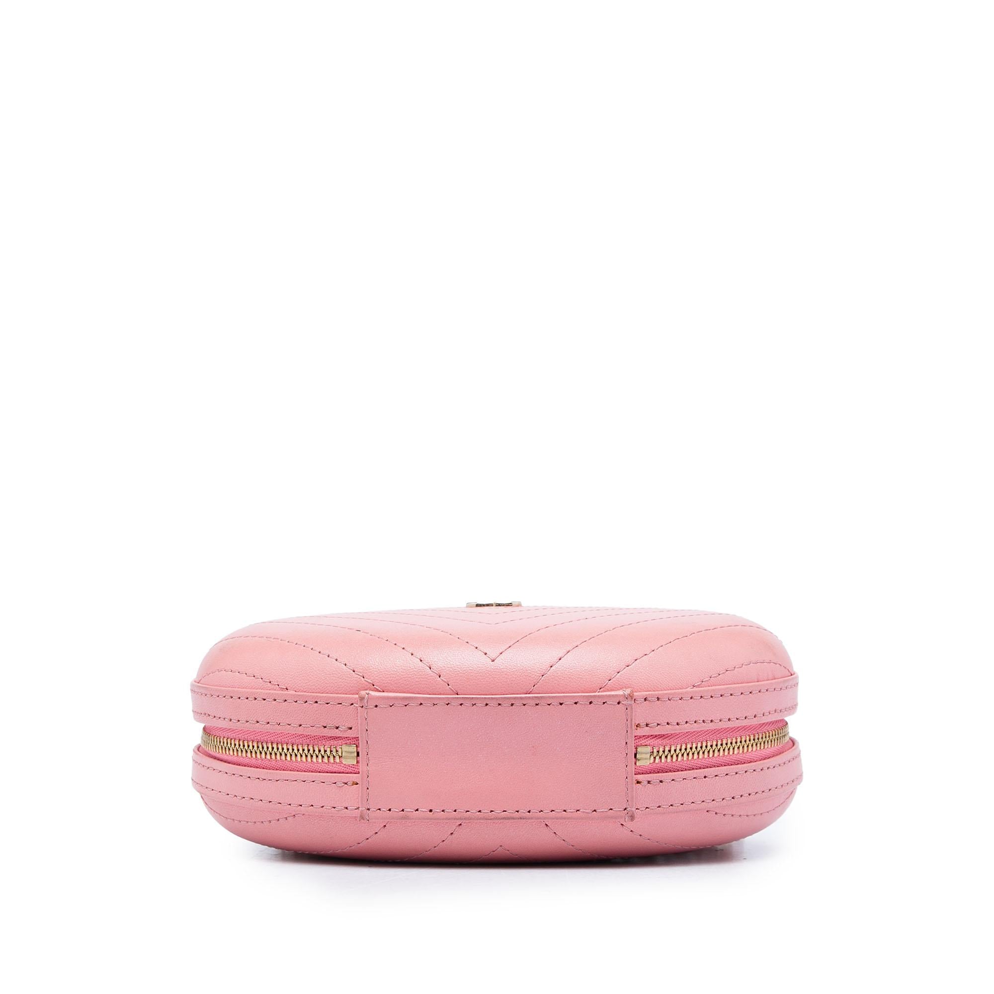 Chanel Chevron Stitched Calfskin La Pausa Evening Bag