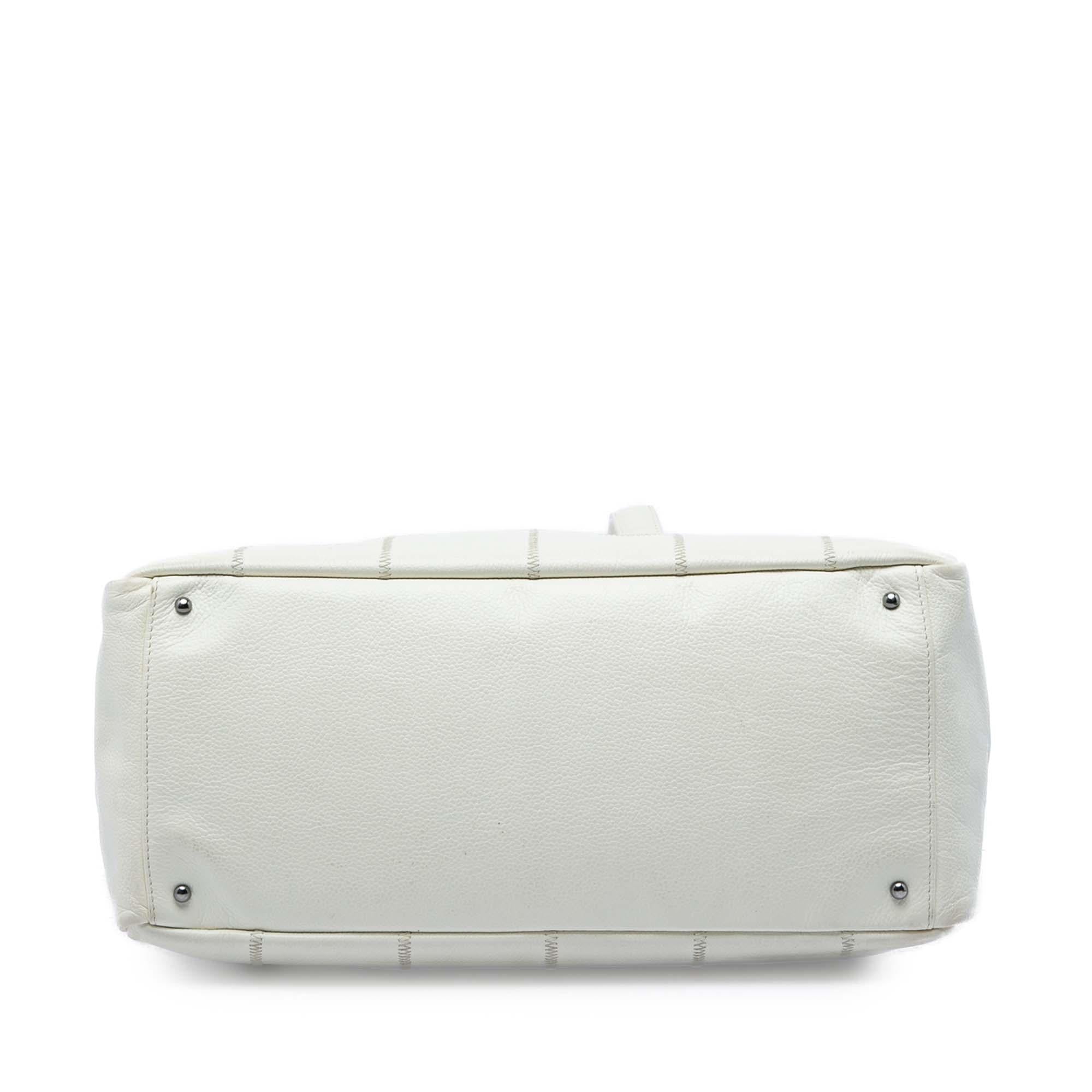 Chanel Chocolate Bar Caviar LAX Bowler Bag