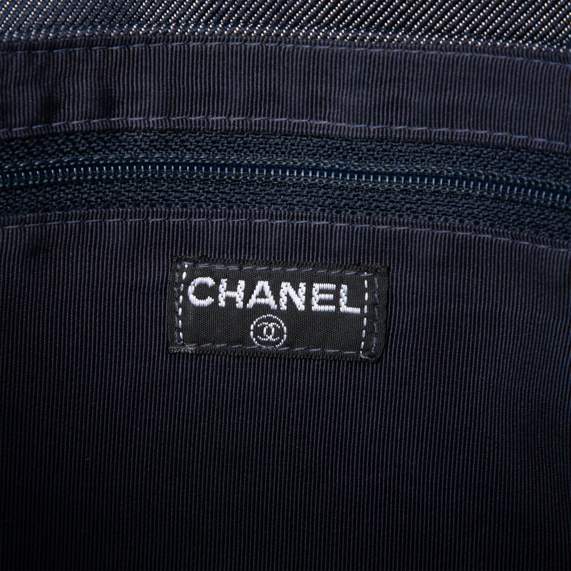 Chanel Chocolate Bar Denim Reissue 2.55 Flap