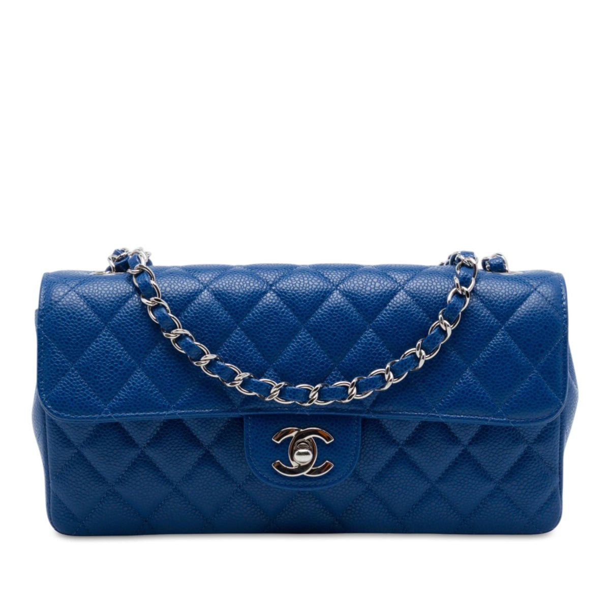 Chanel Classic Caviar East West Single Flap