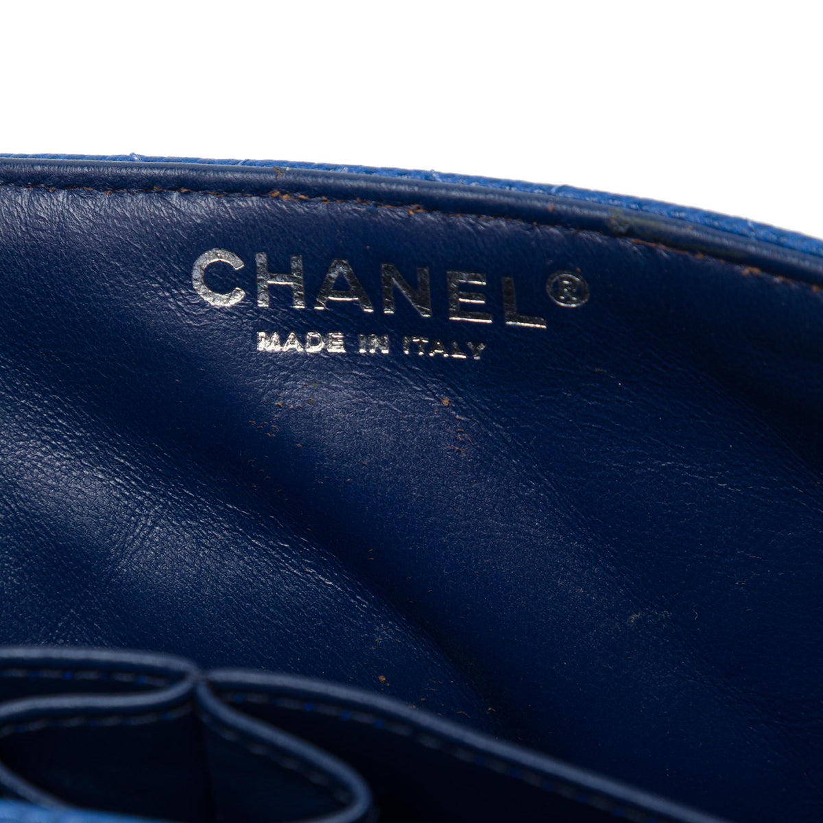 Chanel Classic Caviar East West Single Flap