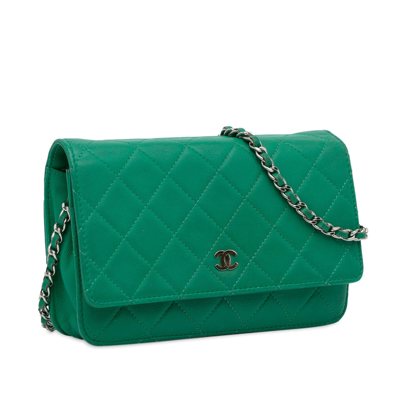 Chanel Classic Lambskin Wallet on Chain (SHG-KwjkVE)