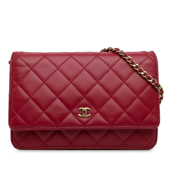 Chanel Classic Lambskin Wallet on Chain (SHG-WqFH4J)