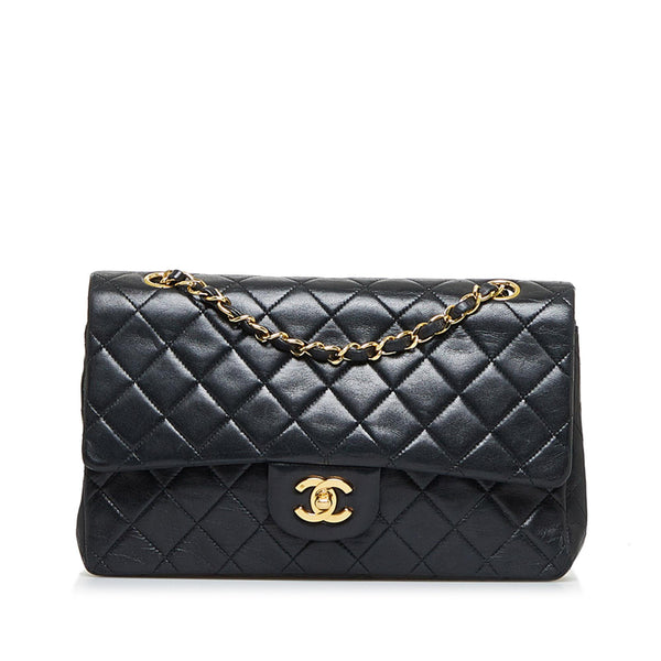 Chanel Classic Medium Lambskin Double Flap Bag (SHG-bU8cQt)