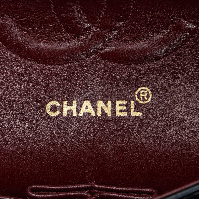 Chanel Medium Classic Lambskin Bicolor Double Flap (SHG-8jAZkX