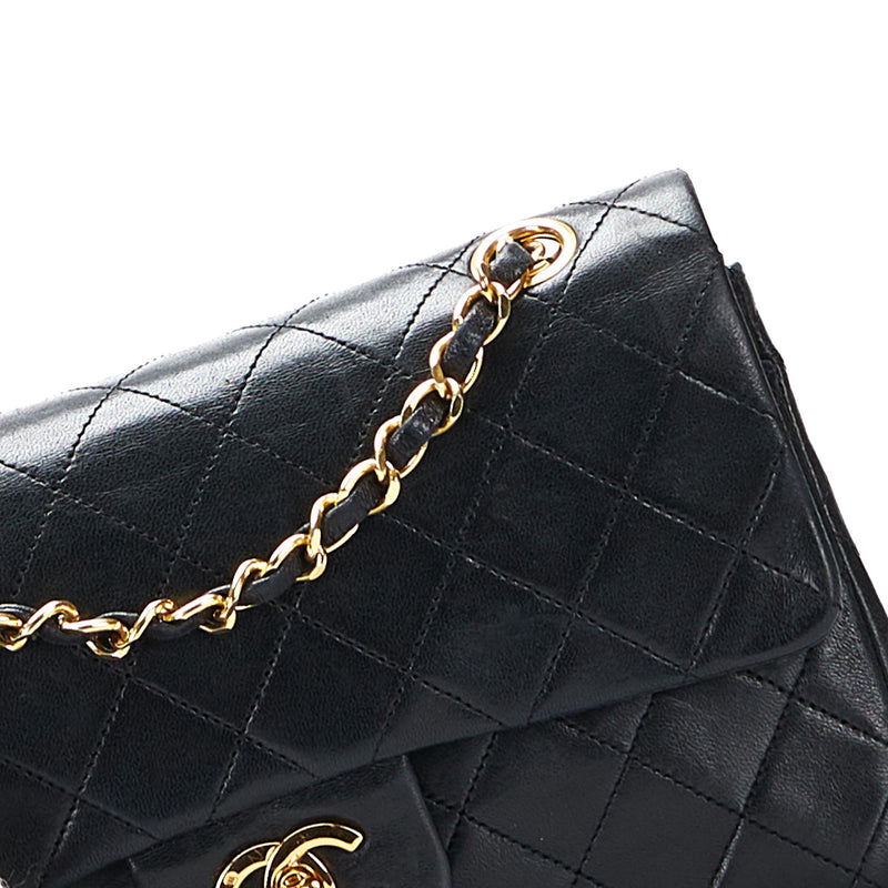 Chanel Classic Small Lambskin Double Flap (SHG-oElNPm) – LuxeDH