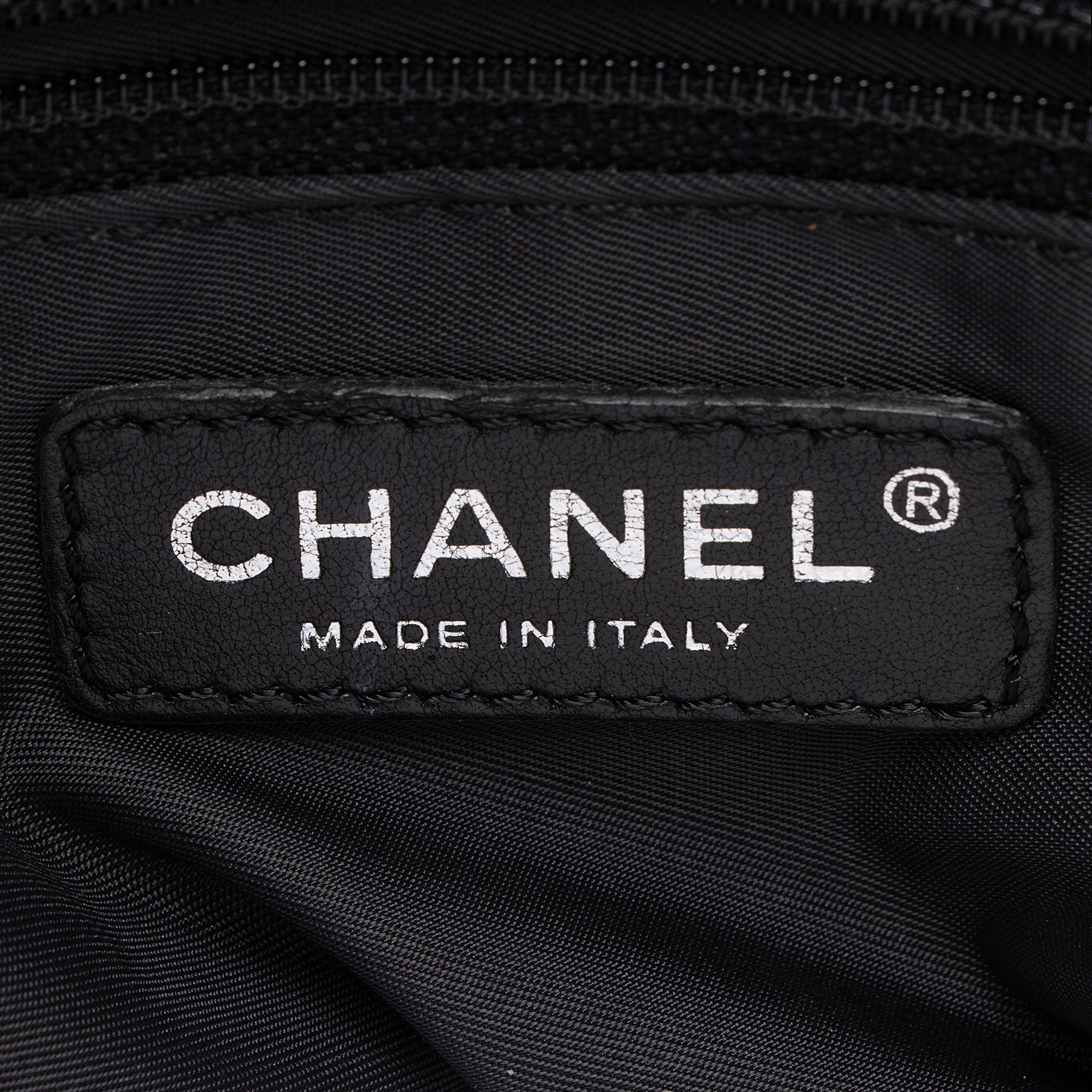 Chanel Coated Canvas Paris Biarritz Small Tote (SHF-Vx8Wo2)