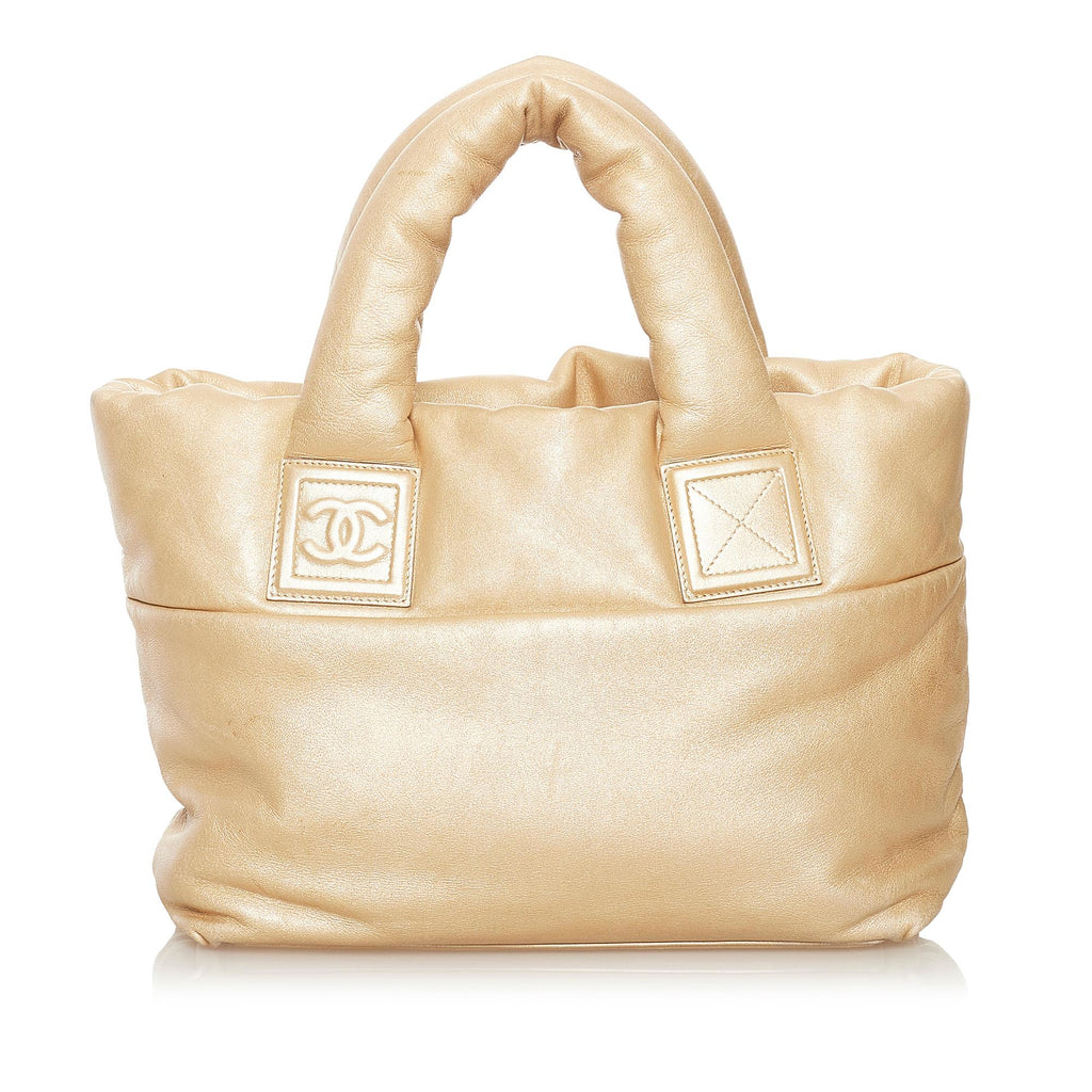 Chanel Coco Cocoon Leather Tote Bag (SHG-29570) – LuxeDH