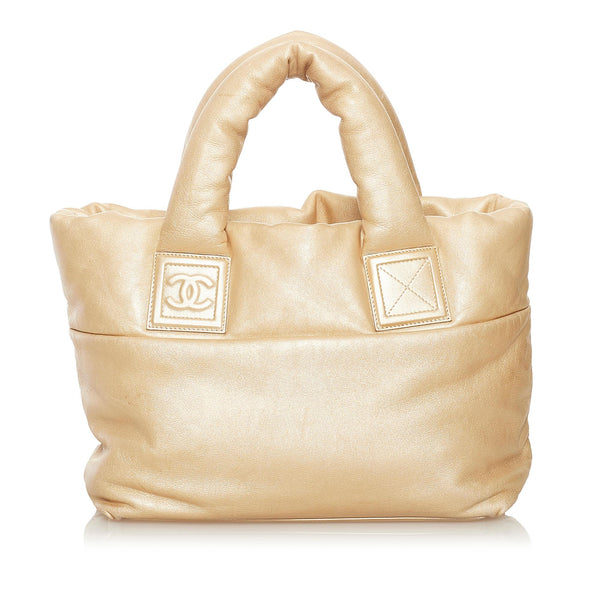 coco chanel beige bag