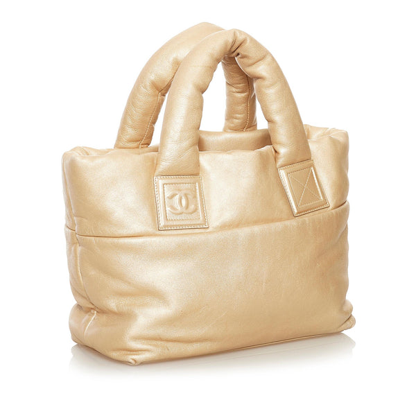 Chanel Cocoon Leather Tote Bag (SHG-34616)