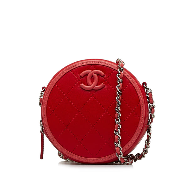 Chanel Color Pop CC Round Crossbody Bag (SHG-nW6Kck)