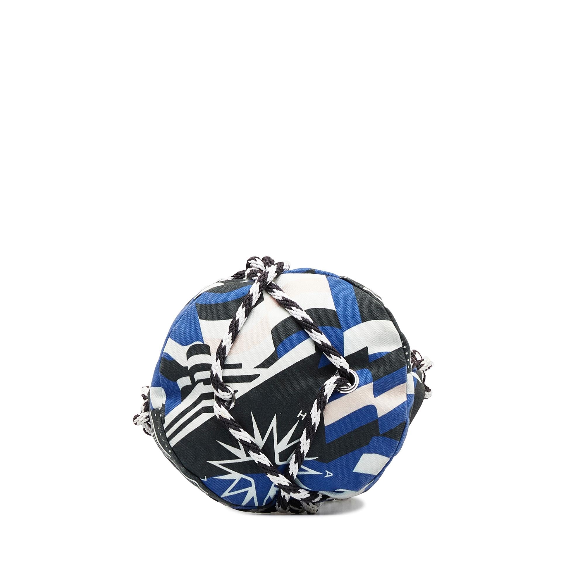 Chanel Cotton Drawstring Bag (SHG-uPFXq7)