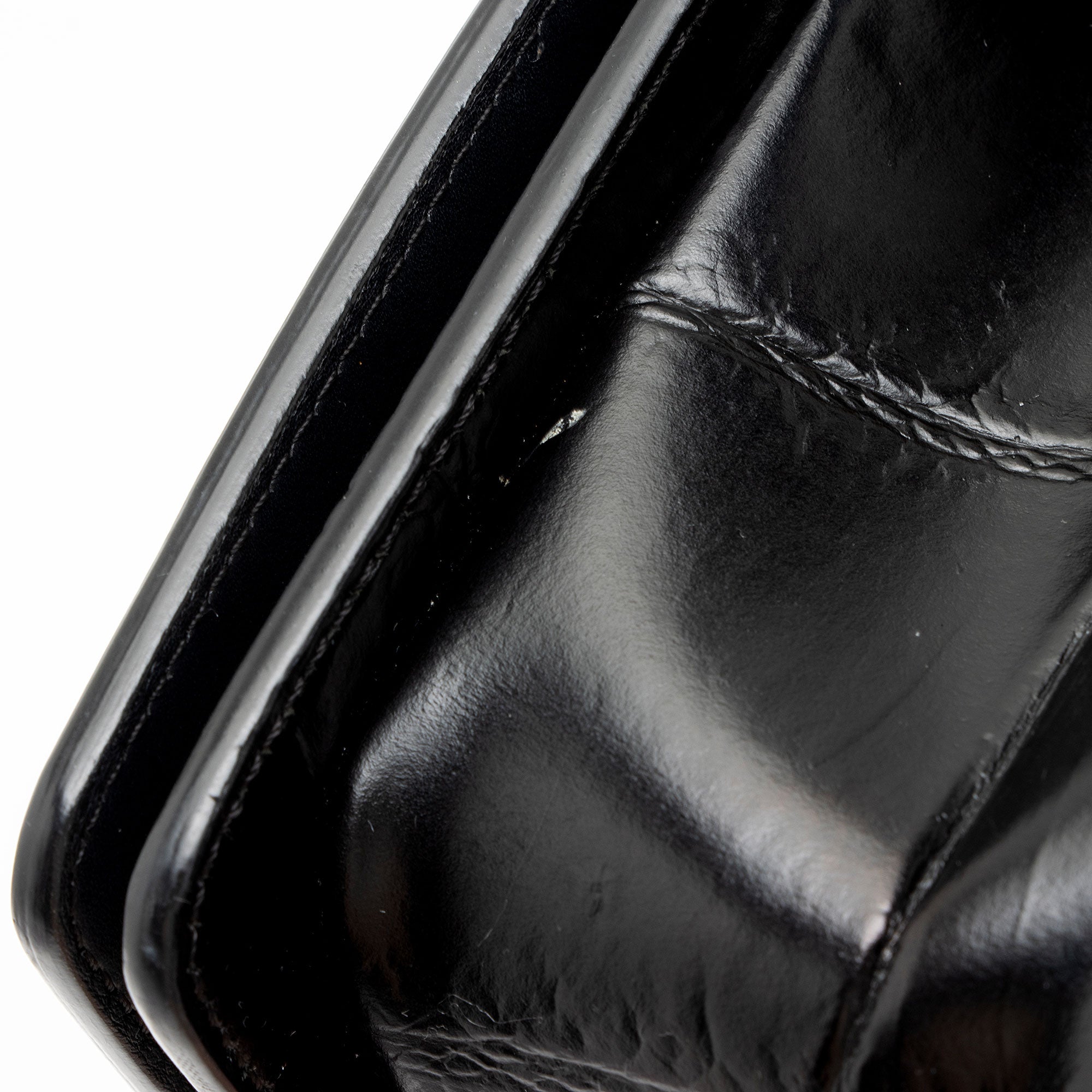 Chanel Croc Embossed Leather Egypt Graffiti Paris-New York Small Boy Bag