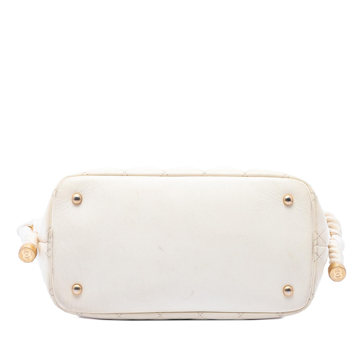 Chanel Crumpled Calfskin En Vogue Rope Satchel