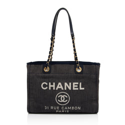 Chanel Coco Neverfull Deauville Tote Authentic Chanel