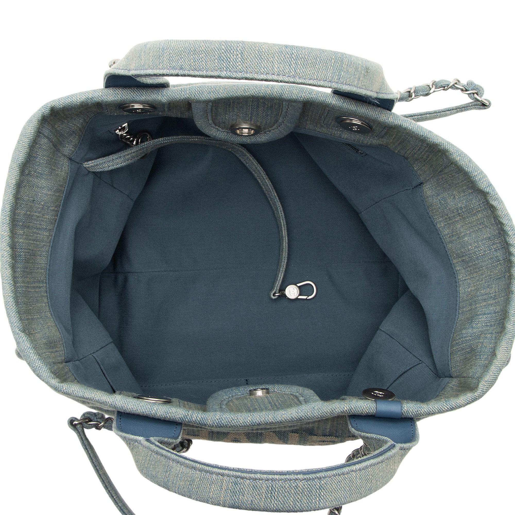 Chanel Denim Deauville Small Tote