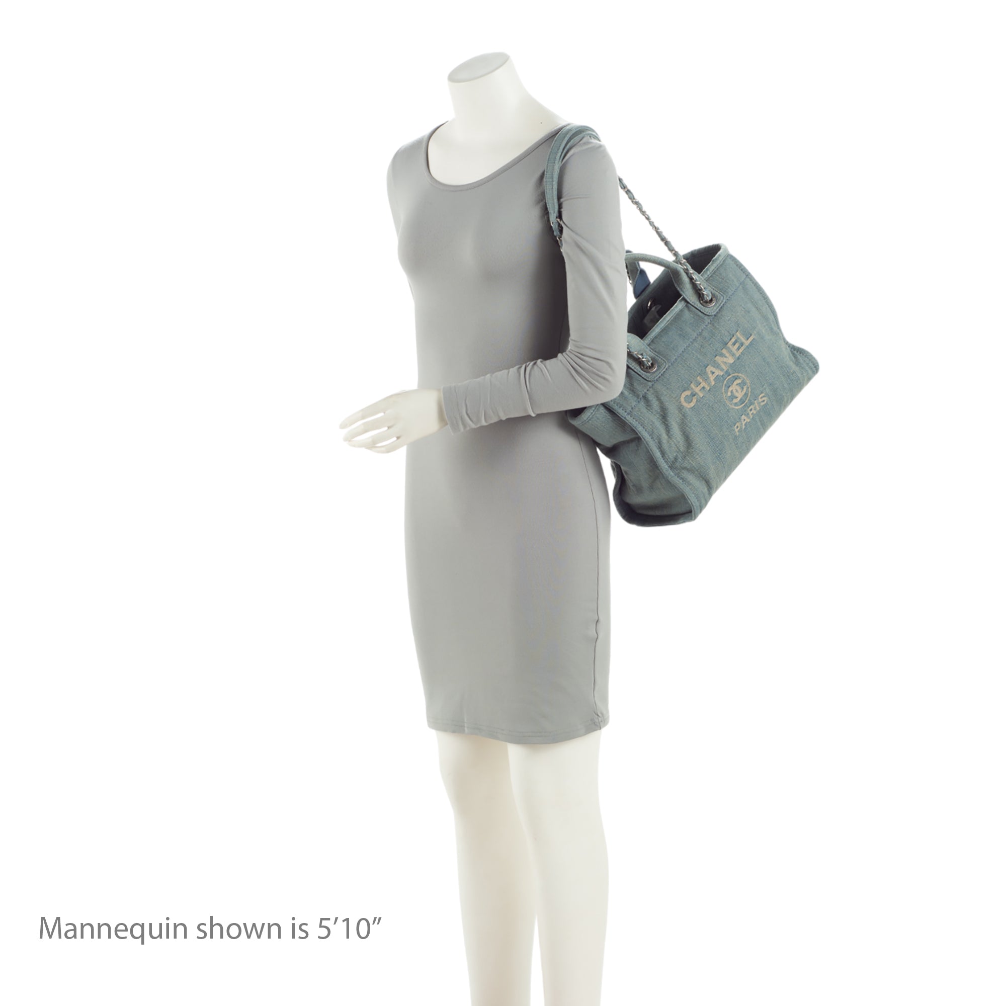 Chanel Denim Deauville Small Tote