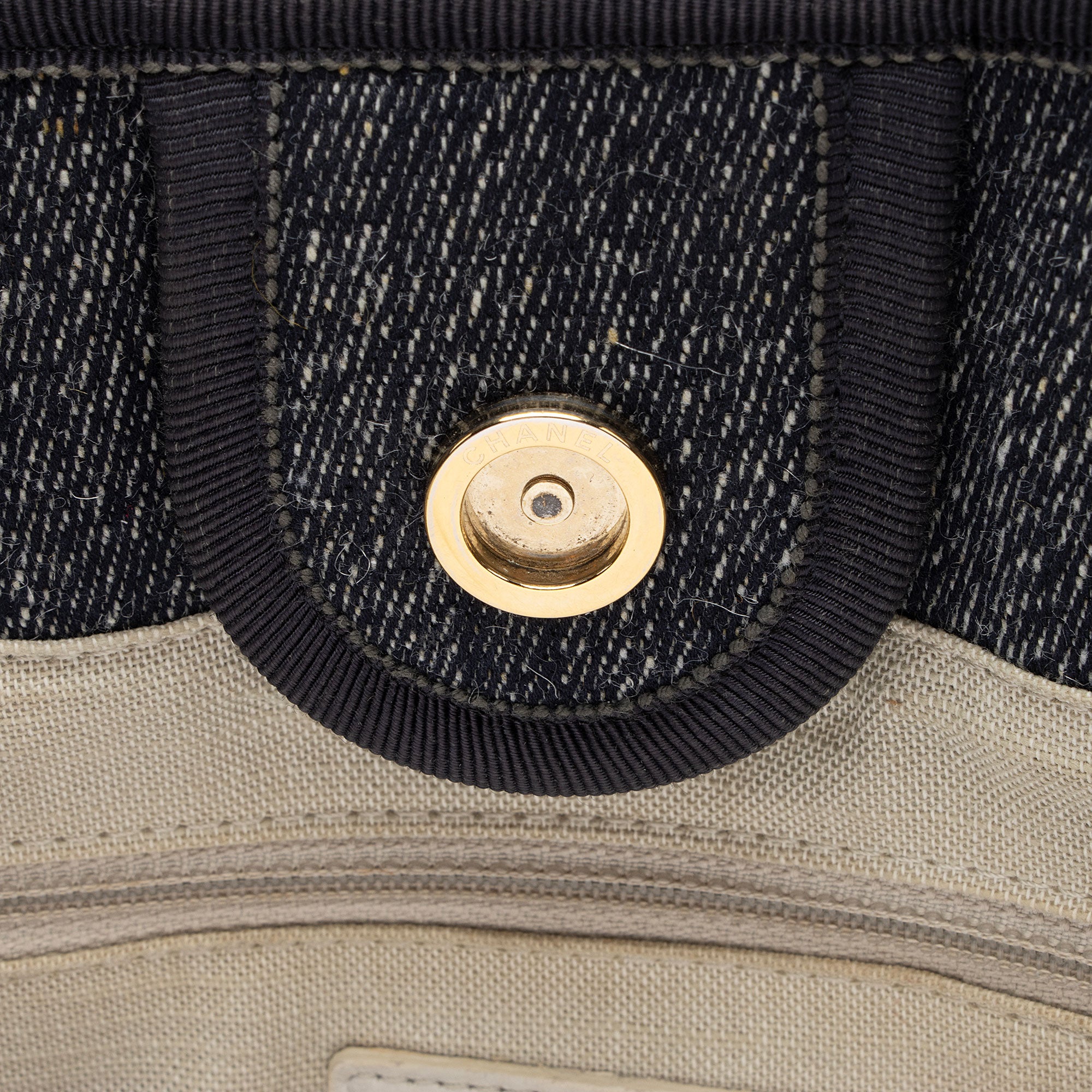 Chanel Denim Deauville Small Tote