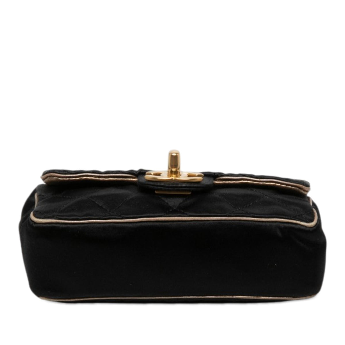Chanel Extra Mini Quilted Satin Flap