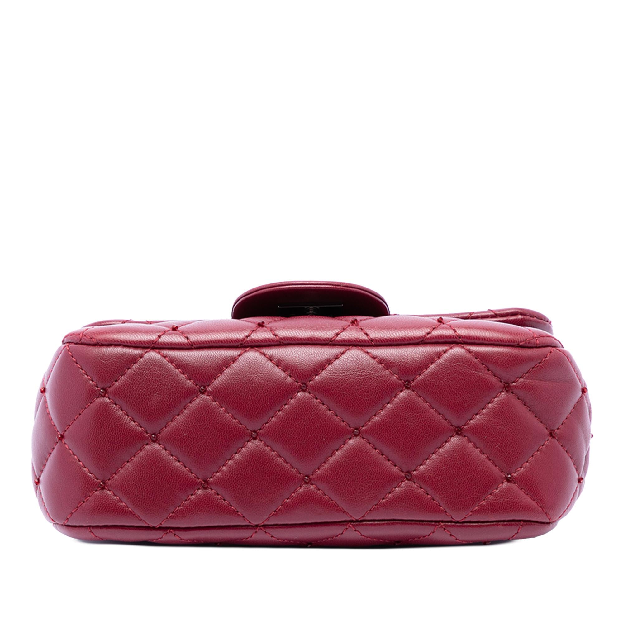 Chanel Extra Mini Rectangular Classic Lambskin Single Flap