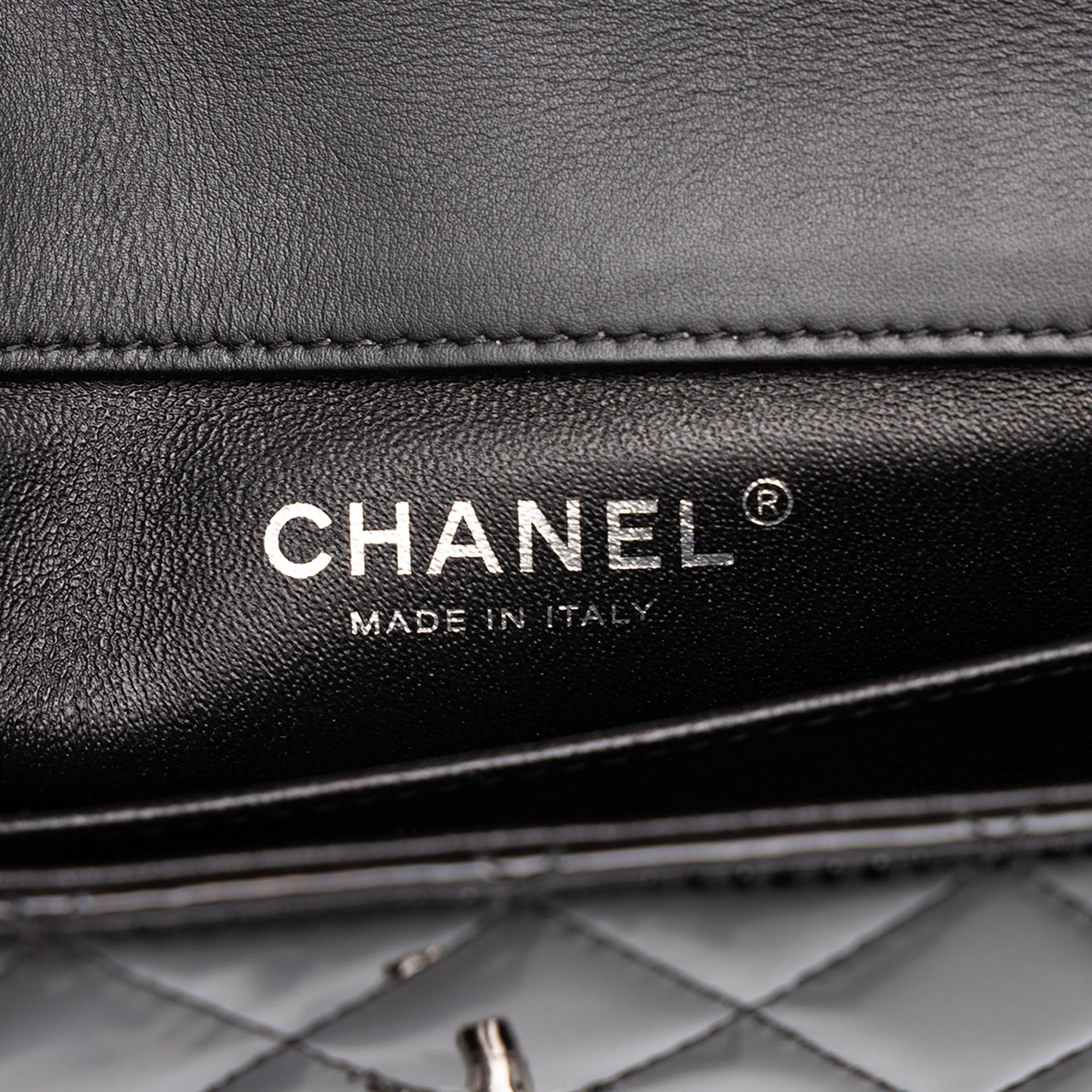 Chanel Extra Mini Rectangular Classic Patent Single Flap