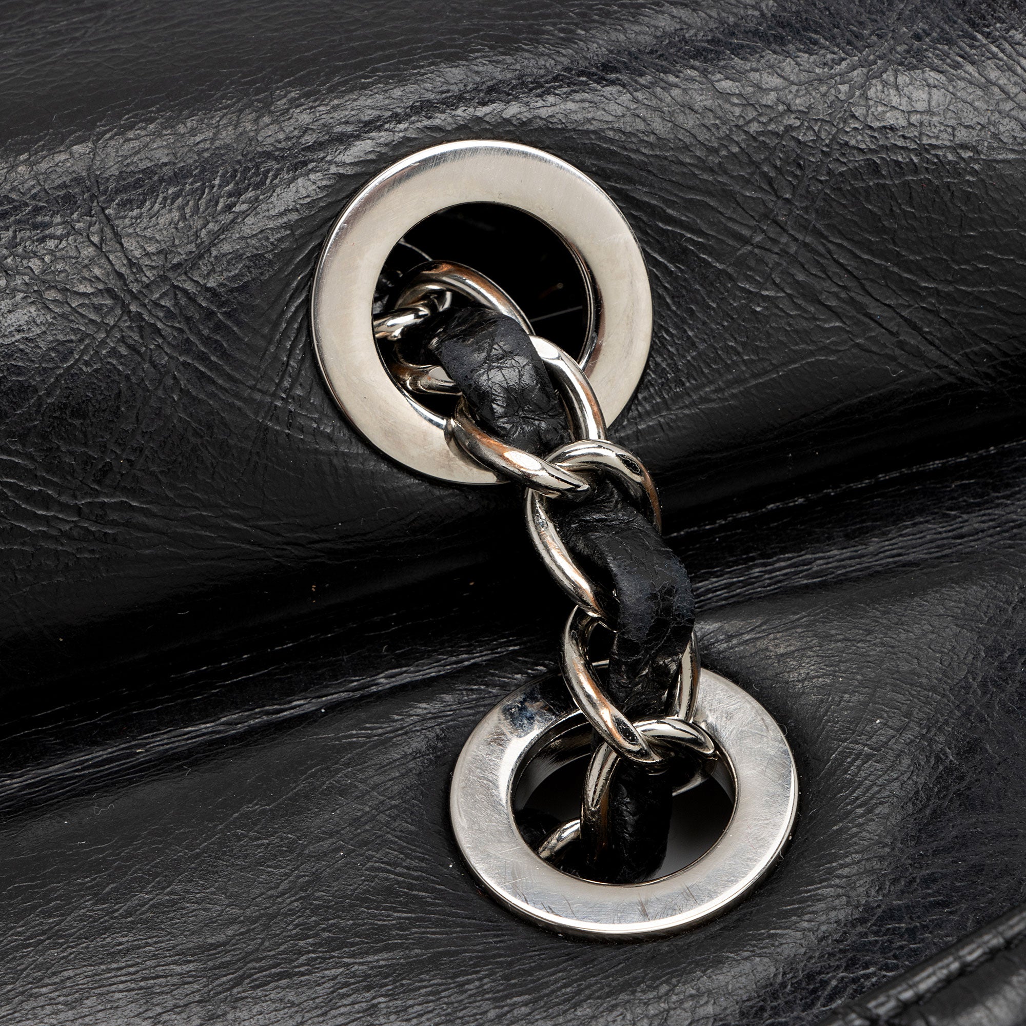 Chanel Glazed Calfskin CC Delivery Small Shopping Tote (SHF-AR0t7R)